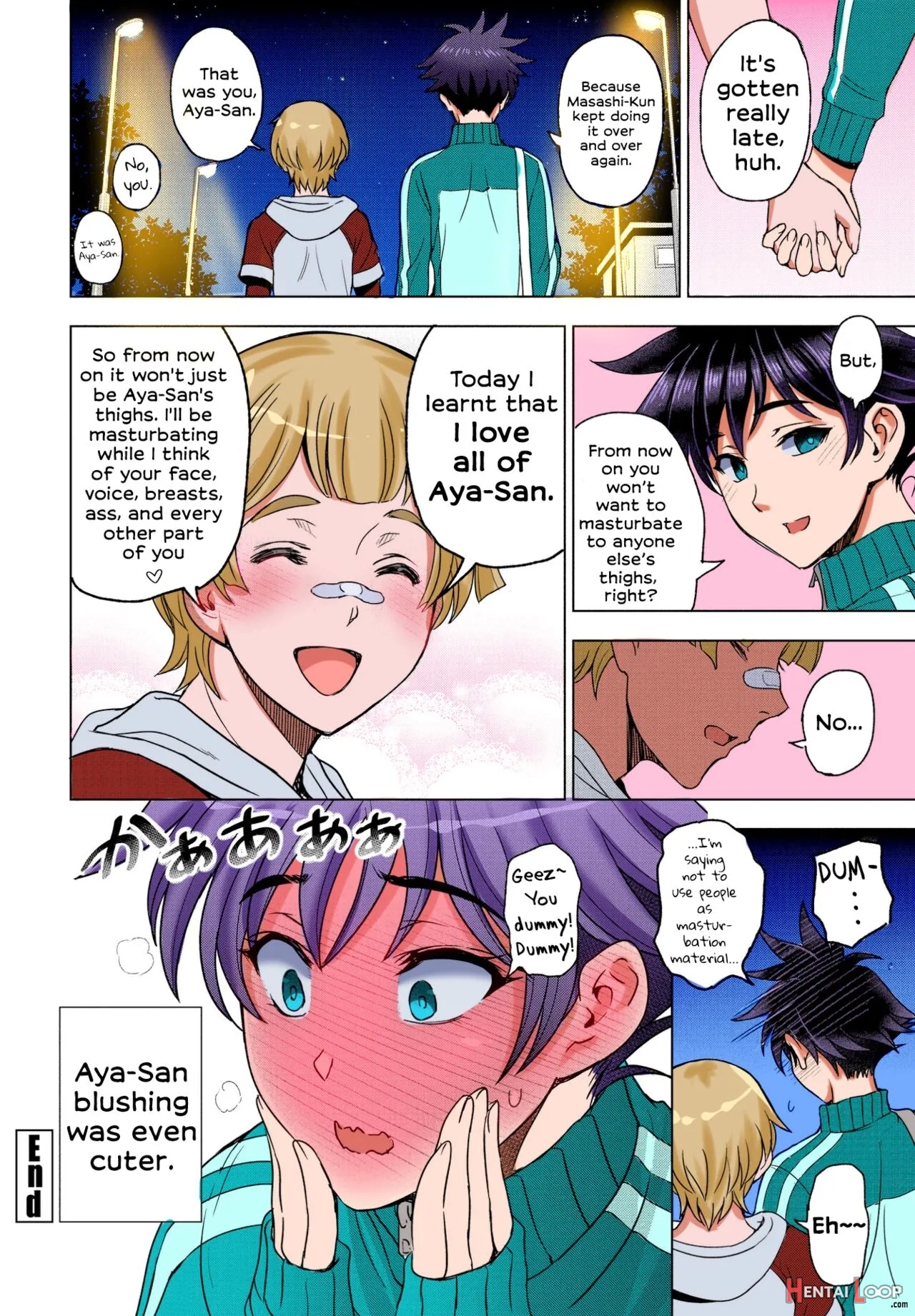 Futomomo ÷ Shitto = Love Love - Colorized page 20