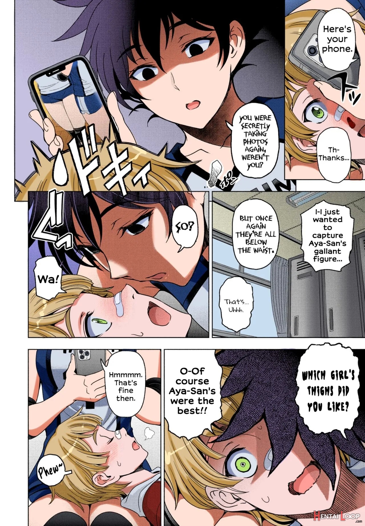 Futomomo ÷ Shitto = Love Love - Colorized page 4