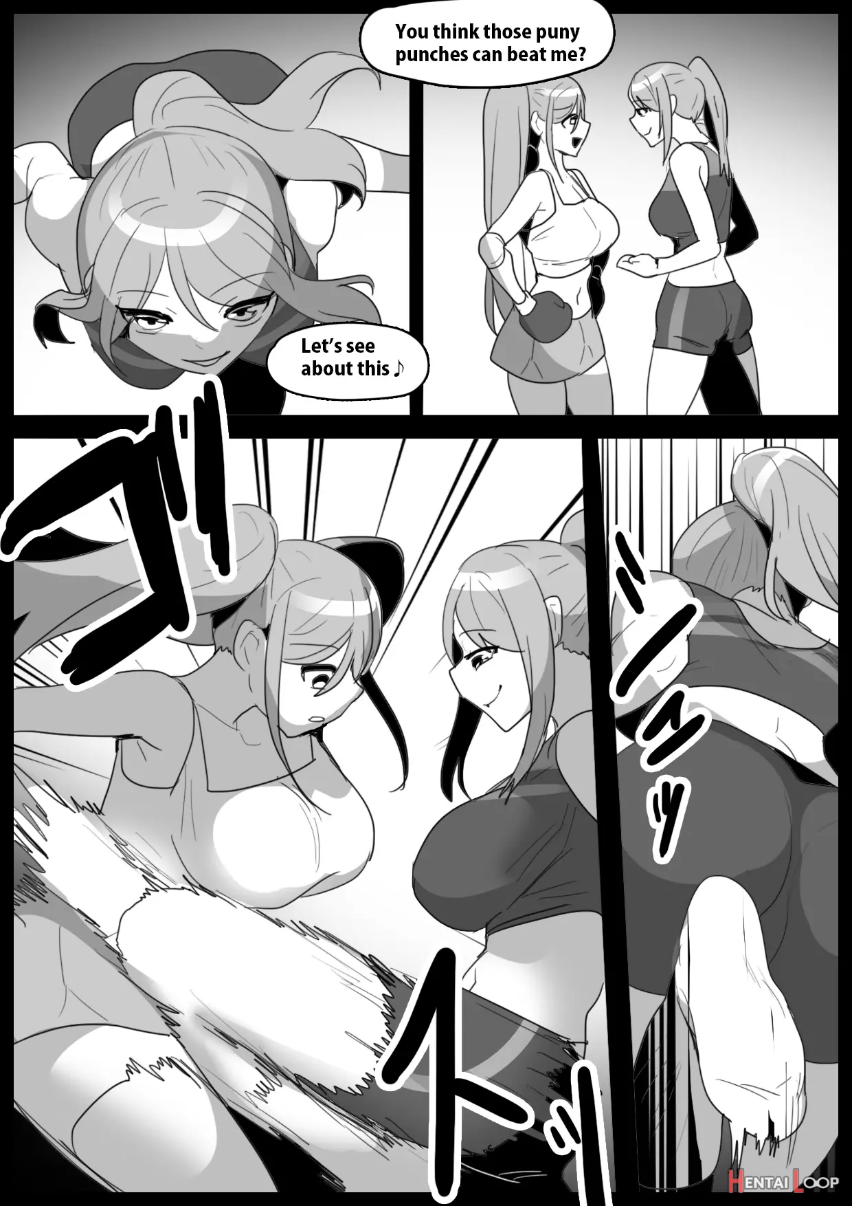 Girls Beat! Plus -moe Vs Rie- page 4