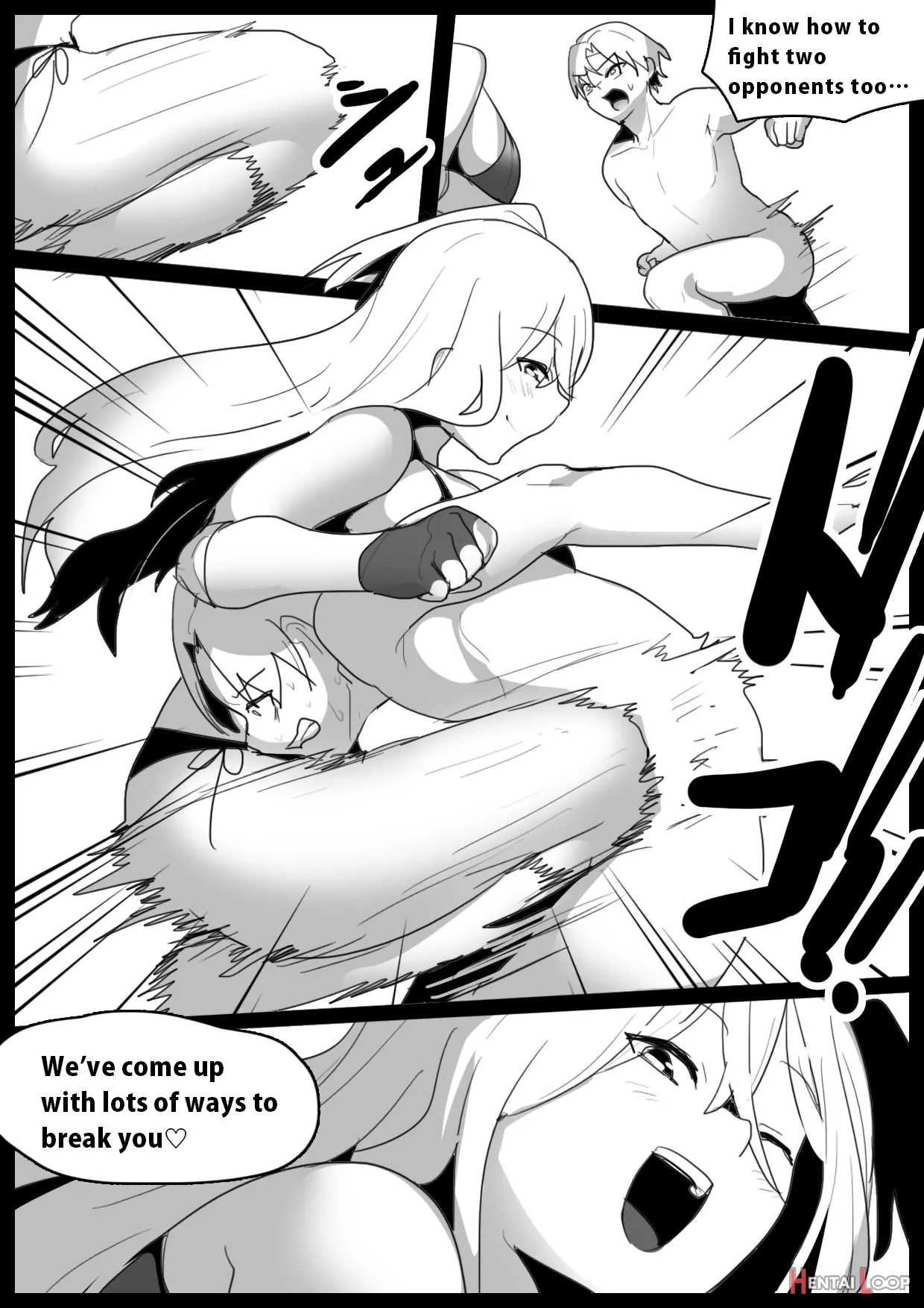 Girls Beat! Plus -vs Saki & Moe- page 3