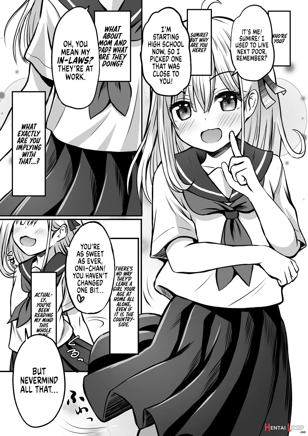 Gokinjo Kazoku Keikaku - Watashi To Tonari No Ie No Onii-chan page 9