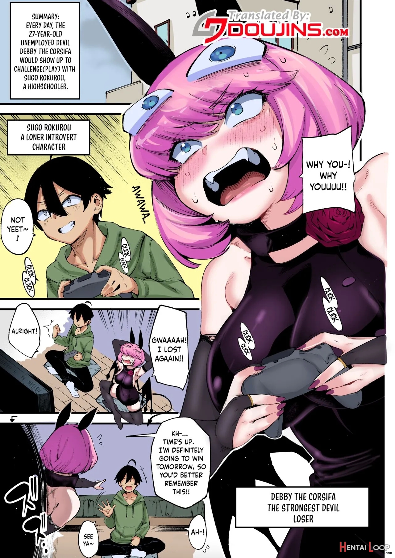 Gome Debby Shadowo Hen - Colorized page 4