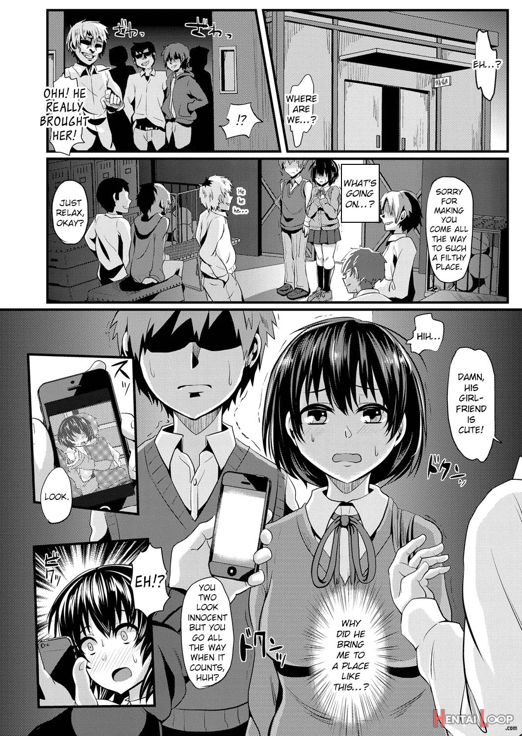 Hatsu Kareshi No Mae De Rinkansarete page 4