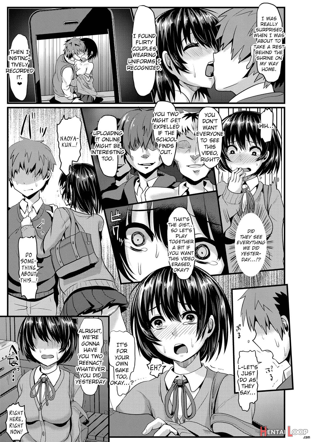 Hatsu Kareshi No Mae De Rinkansarete page 5