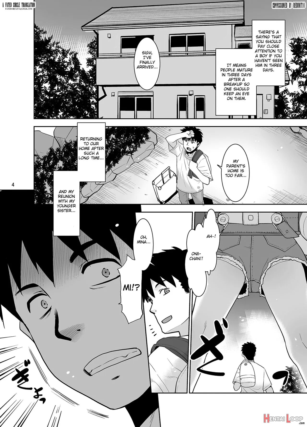 Ichinen-buri Ni Atta Imouto Ga Nanka Sugokatta Ken. page 3