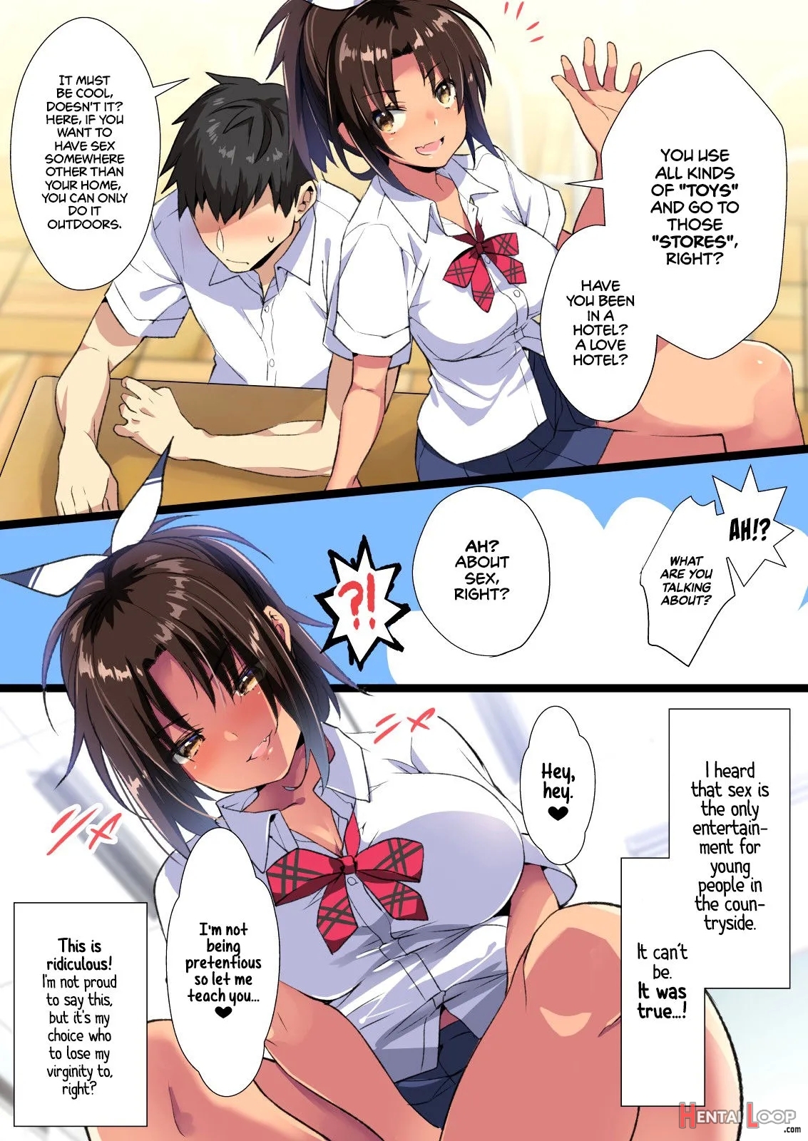 Inaka Osananajimi Wa Hatsujouchuu! ~muchimuchi Dosukebe Bitch Ni Seichou Shita Osananajimi To Namahame Seikatsu~ page 6