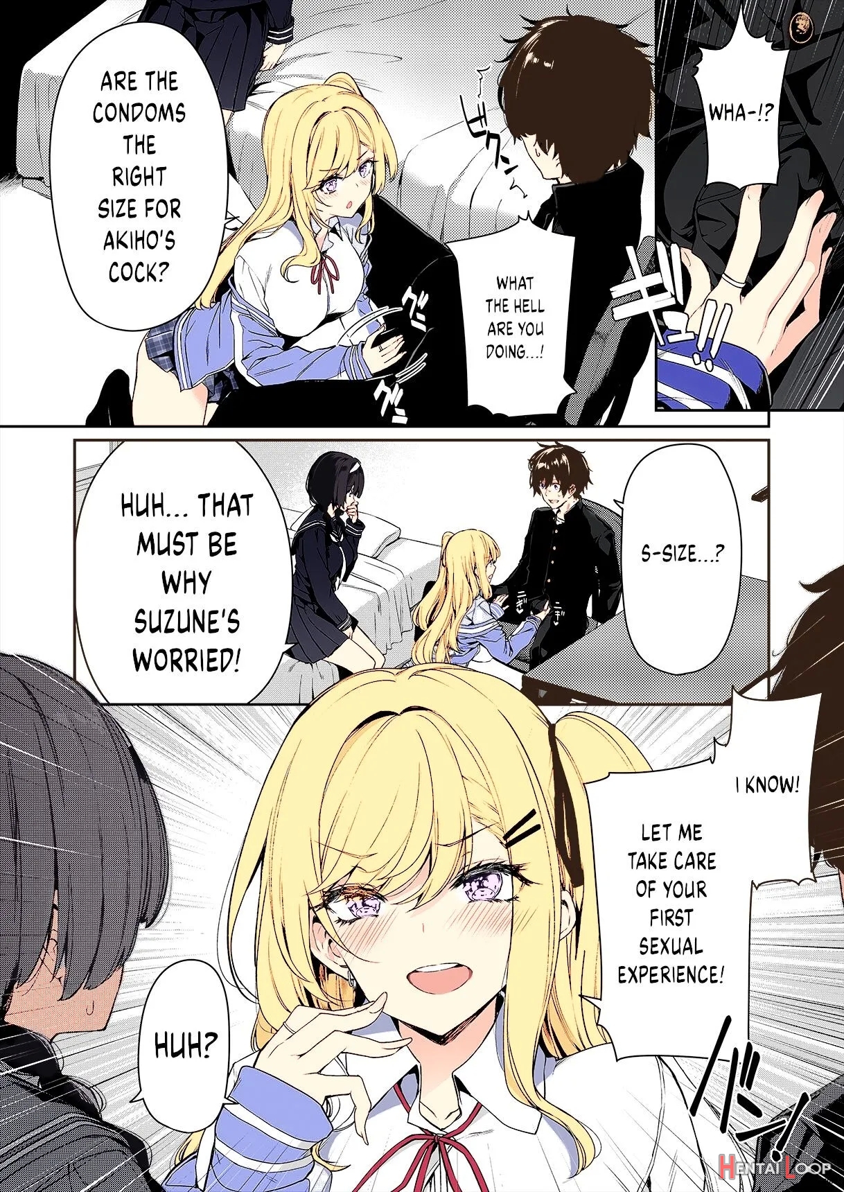 Incha Couple Ga You Gal-tachi To Sex Training Suru Hanashi - Colorized page 10