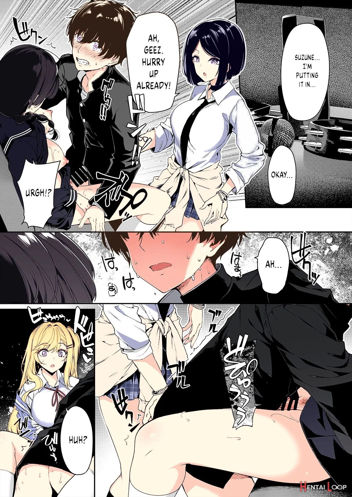 Incha Couple Ga You Gal-tachi To Sex Training Suru Hanashi - Colorized page 13