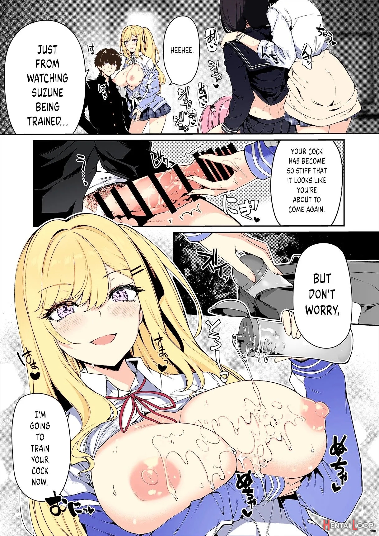 Incha Couple Ga You Gal-tachi To Sex Training Suru Hanashi - Colorized page 17