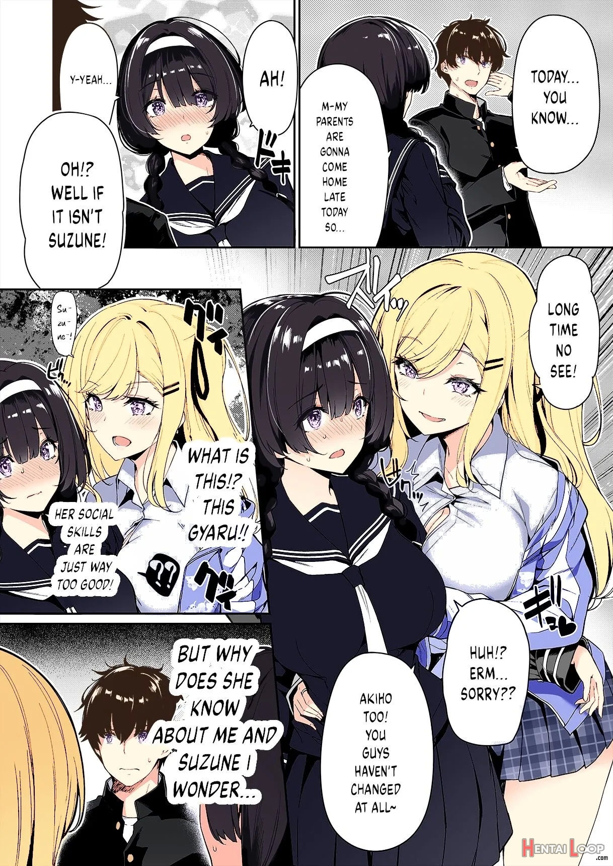 Incha Couple Ga You Gal-tachi To Sex Training Suru Hanashi - Colorized page 2