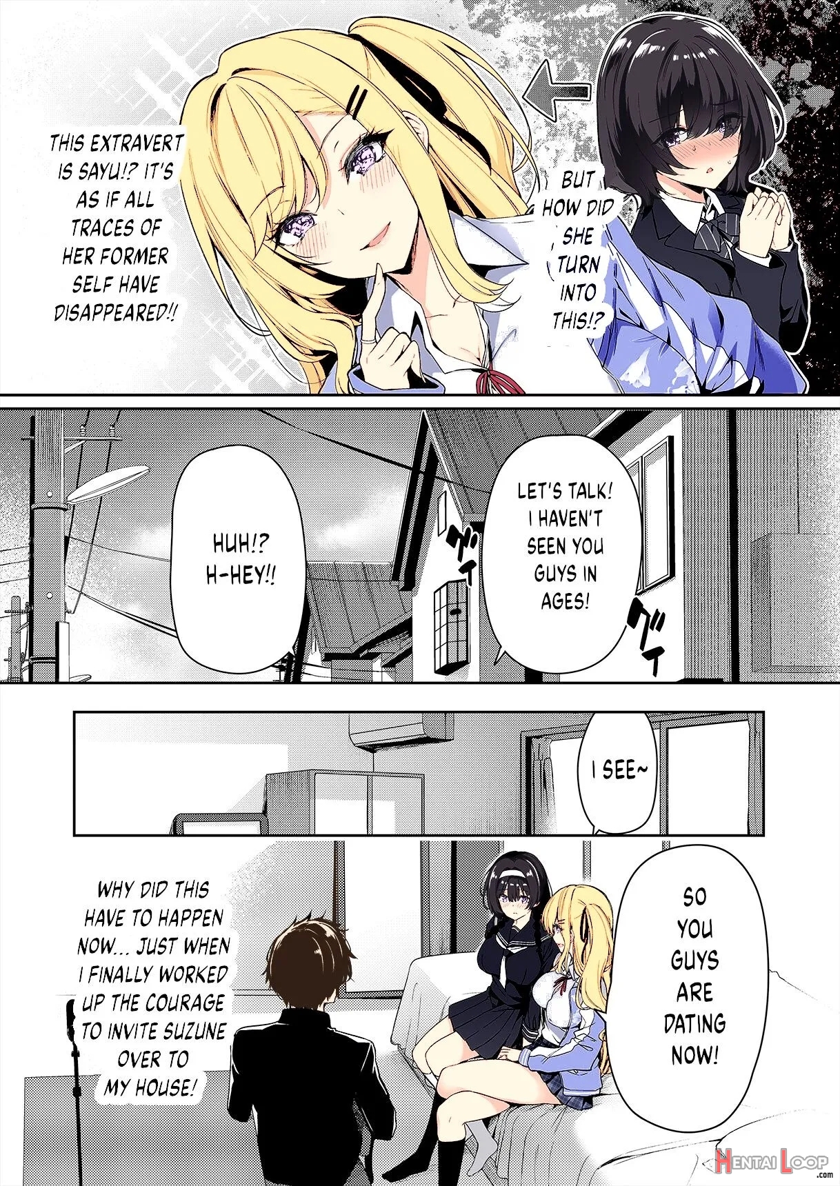 Incha Couple Ga You Gal-tachi To Sex Training Suru Hanashi - Colorized page 4