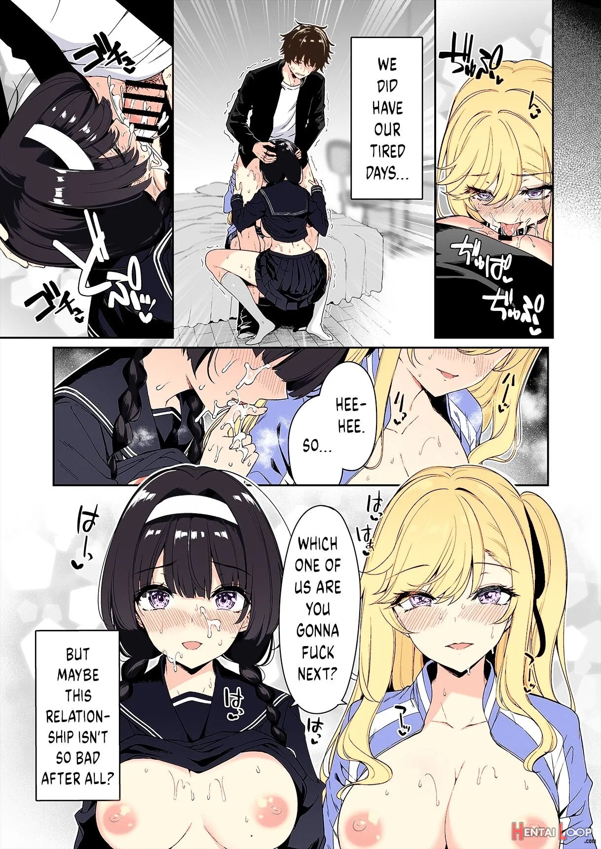 Incha Couple Ga You Gal-tachi To Sex Training Suru Hanashi - Colorized page 40