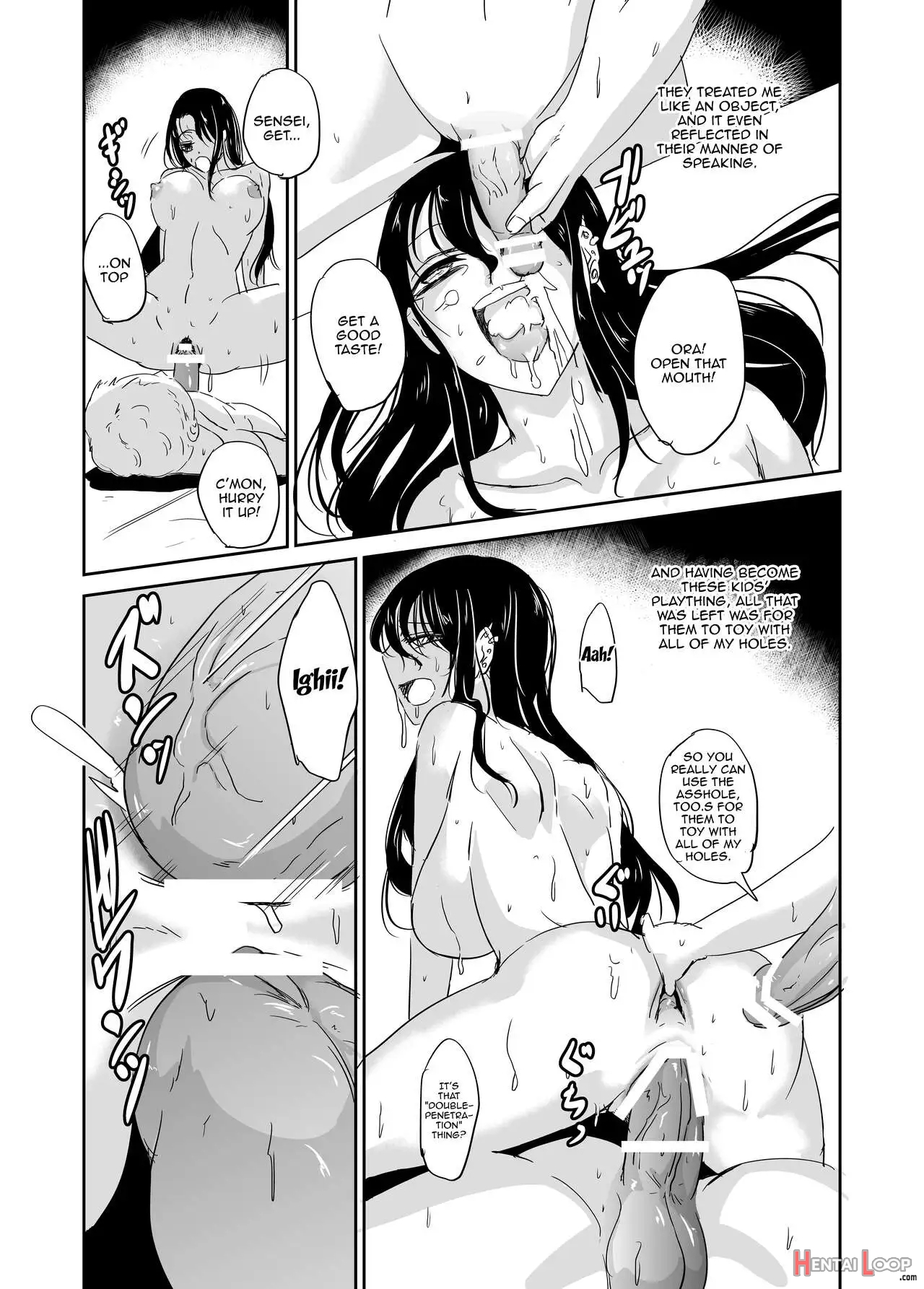 Inran Onna Kyoushi No Doutei Sotsugyoushiki page 18