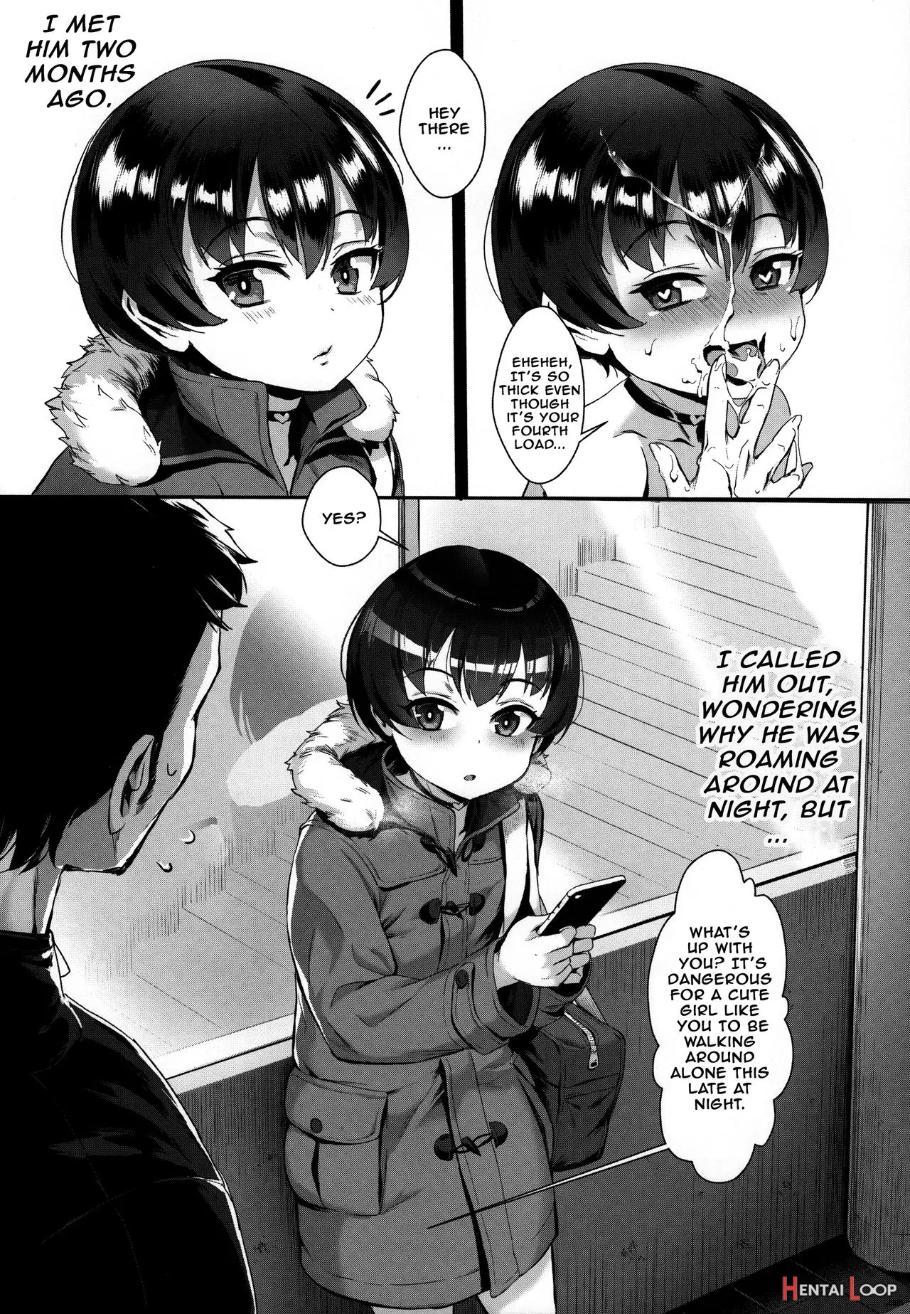 Inran Shounen "nazo No Bitch Shota To Ossan No Monogatari" - Decensored page 9