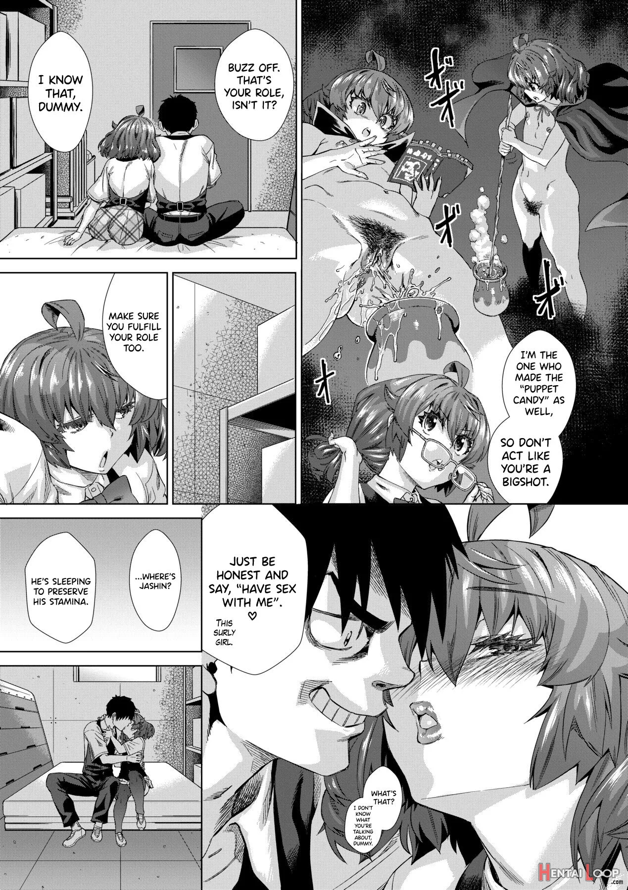 Jagan No Saimin Inryoku De Seitokai Les Joshi-tachi No Shojo O Kyousei Rape!! - Decensored page 127