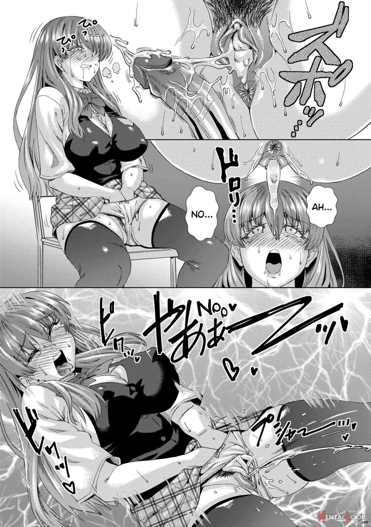 Jagan No Saimin Inryoku De Seitokai Les Joshi-tachi No Shojo O Kyousei Rape!! - Decensored page 143