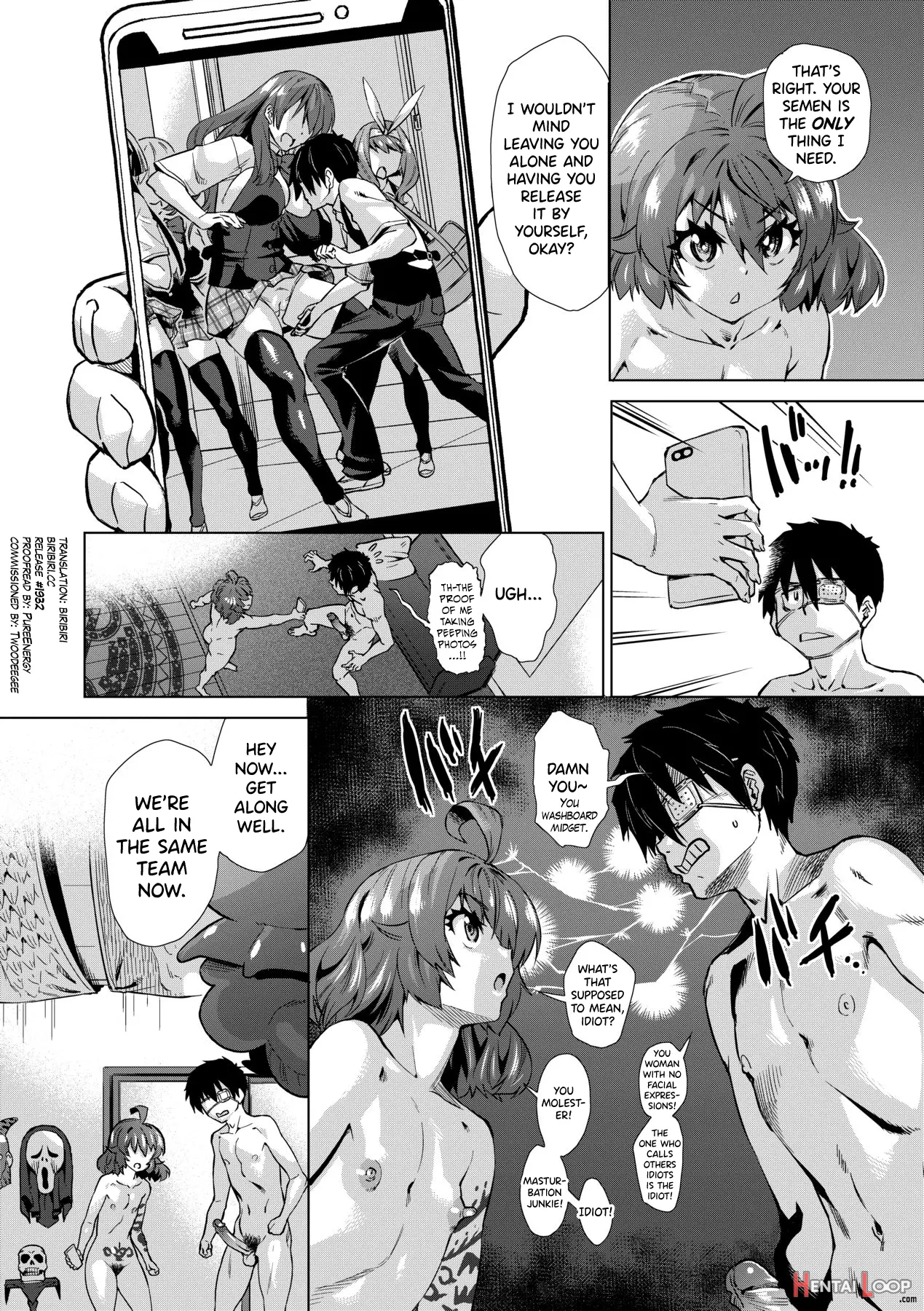 Jagan No Saimin Inryoku De Seitokai Les Joshi-tachi No Shojo O Kyousei Rape!! - Decensored page 30