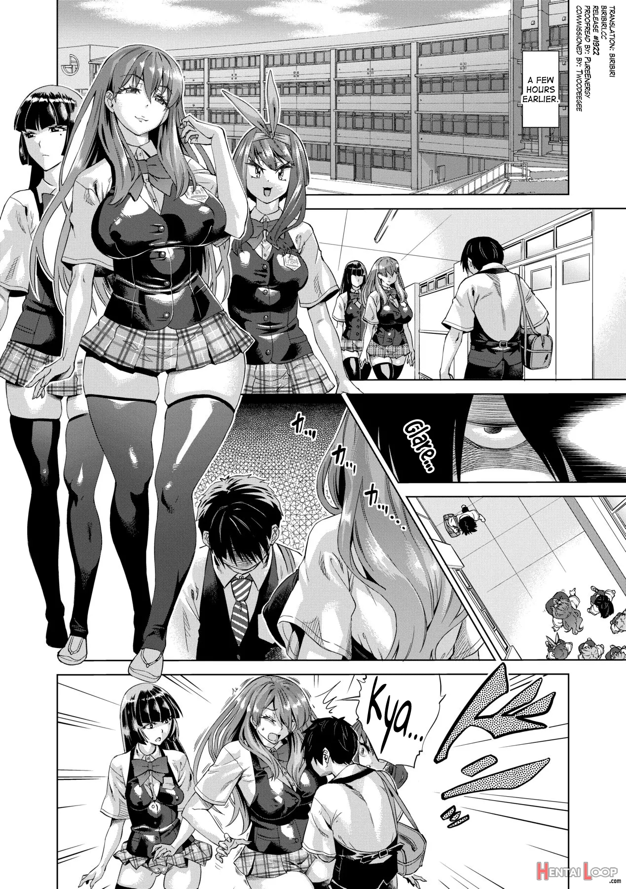 Jagan No Saimin Inryoku De Seitokai Les Joshi-tachi No Shojo O Kyousei Rape!! - Decensored page 5