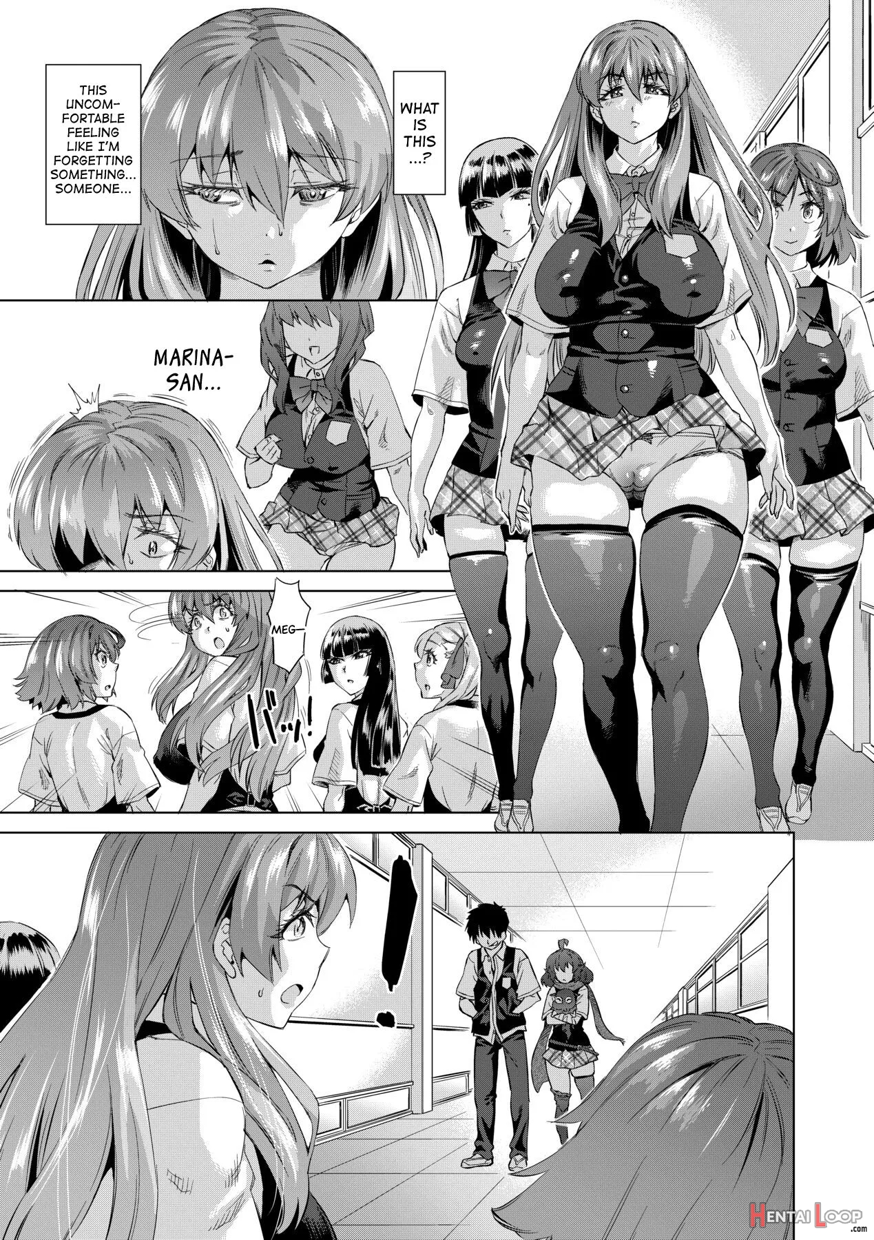 Jagan No Saimin Inryoku De Seitokai Les Joshi-tachi No Shojo O Kyousei Rape!! - Decensored page 65