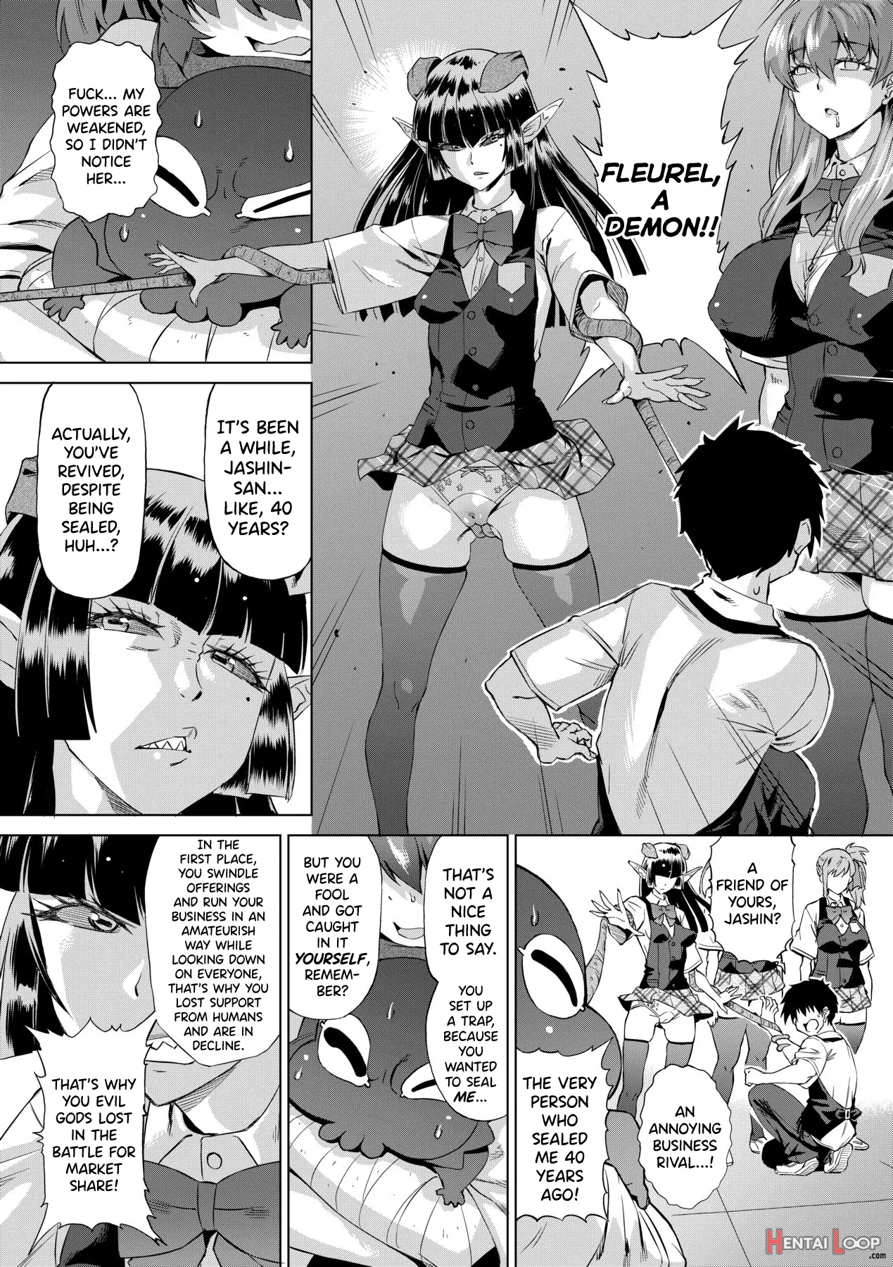 Jagan No Saimin Inryoku De Seitokai Les Joshi-tachi No Shojo O Kyousei Rape!! - Decensored page 73