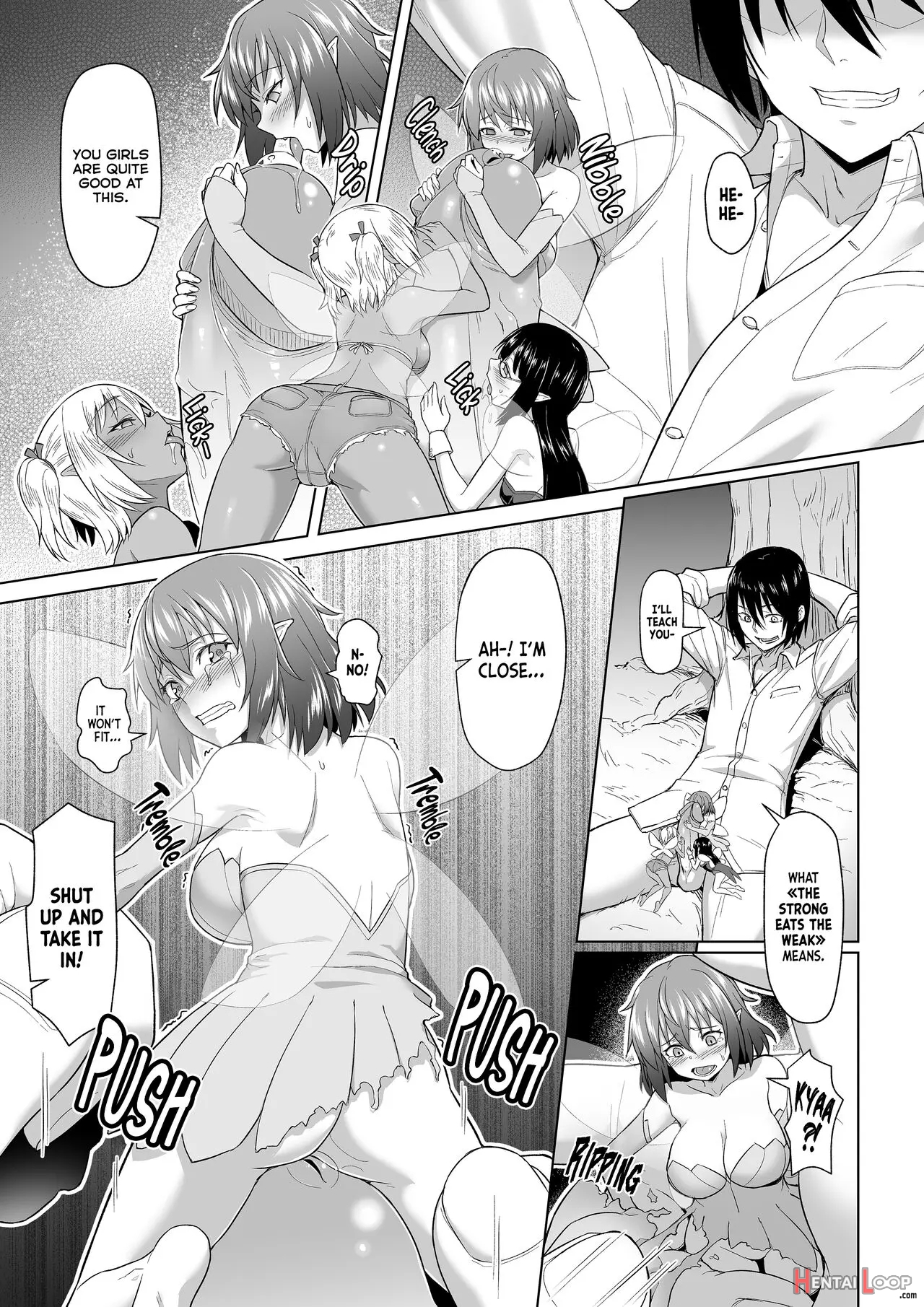 Jaku Niku Kyoushoku - Decensored page 1