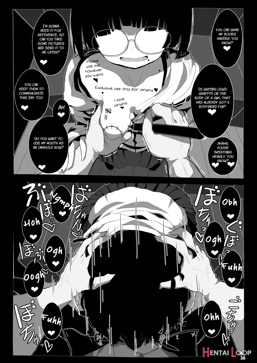 Jimi De Otonashisou Ni Miete Doutei Wo Taberu No Ga Shumi No Warui Onna No Ko Doujin Sakka-chan Ni Seiheki Wo Dame Ni Sareru Douteikuntachi No Hanashi page 13