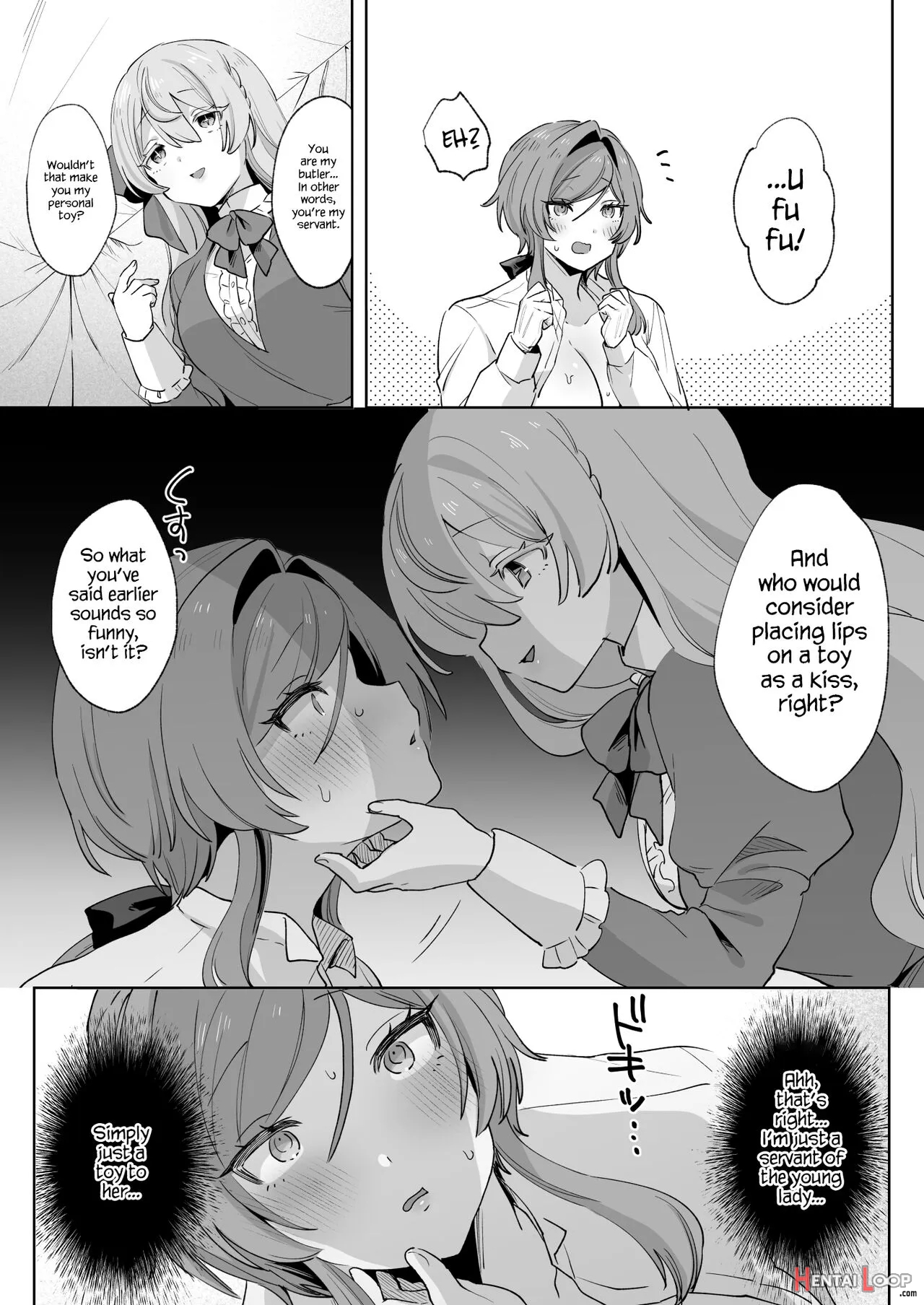 Juujun Ikemen Shitsuji Ga Ojou-sama Ni Dosukebe Kaihatsu Sarechau Hanashi. page 43