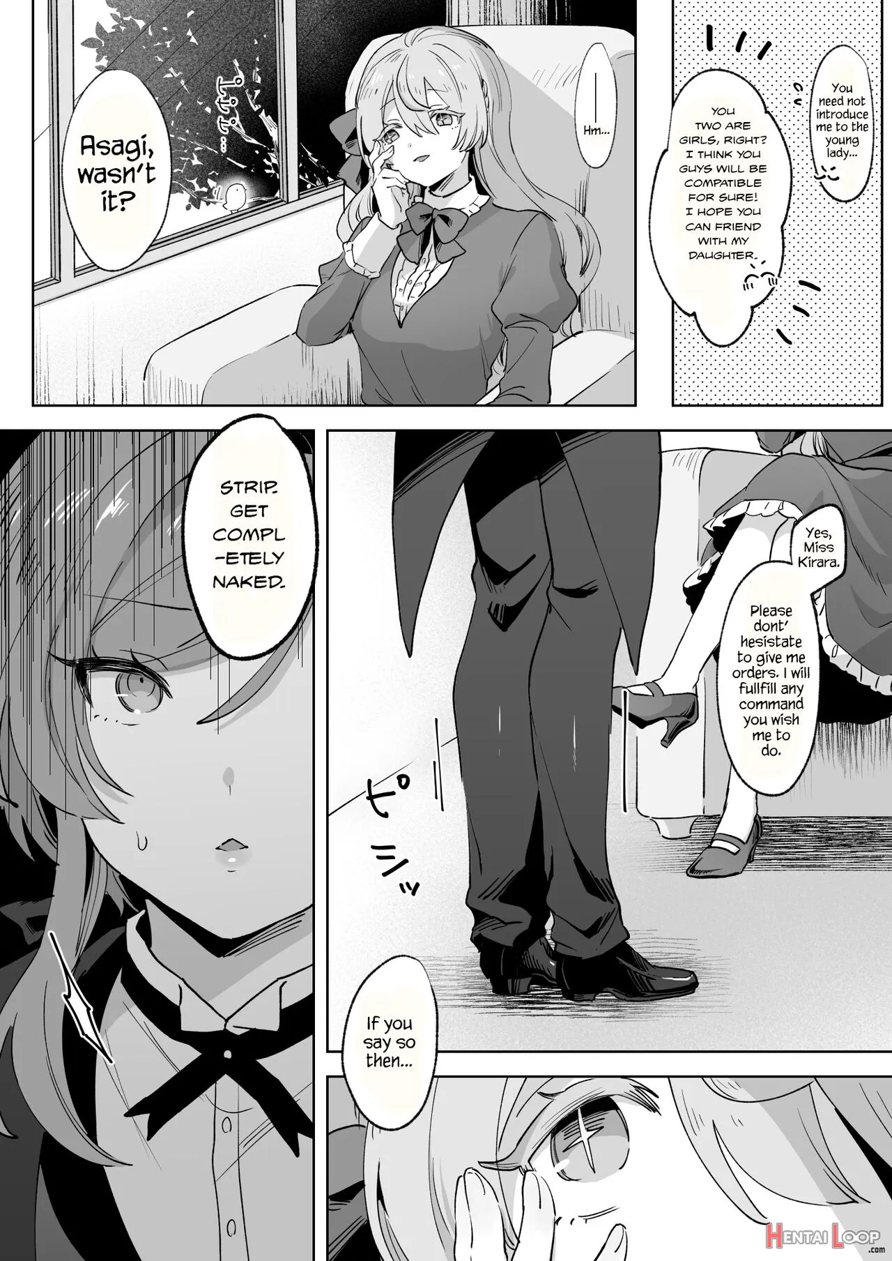 Juujun Ikemen Shitsuji Ga Ojou-sama Ni Dosukebe Kaihatsu Sarechau Hanashi. page 6