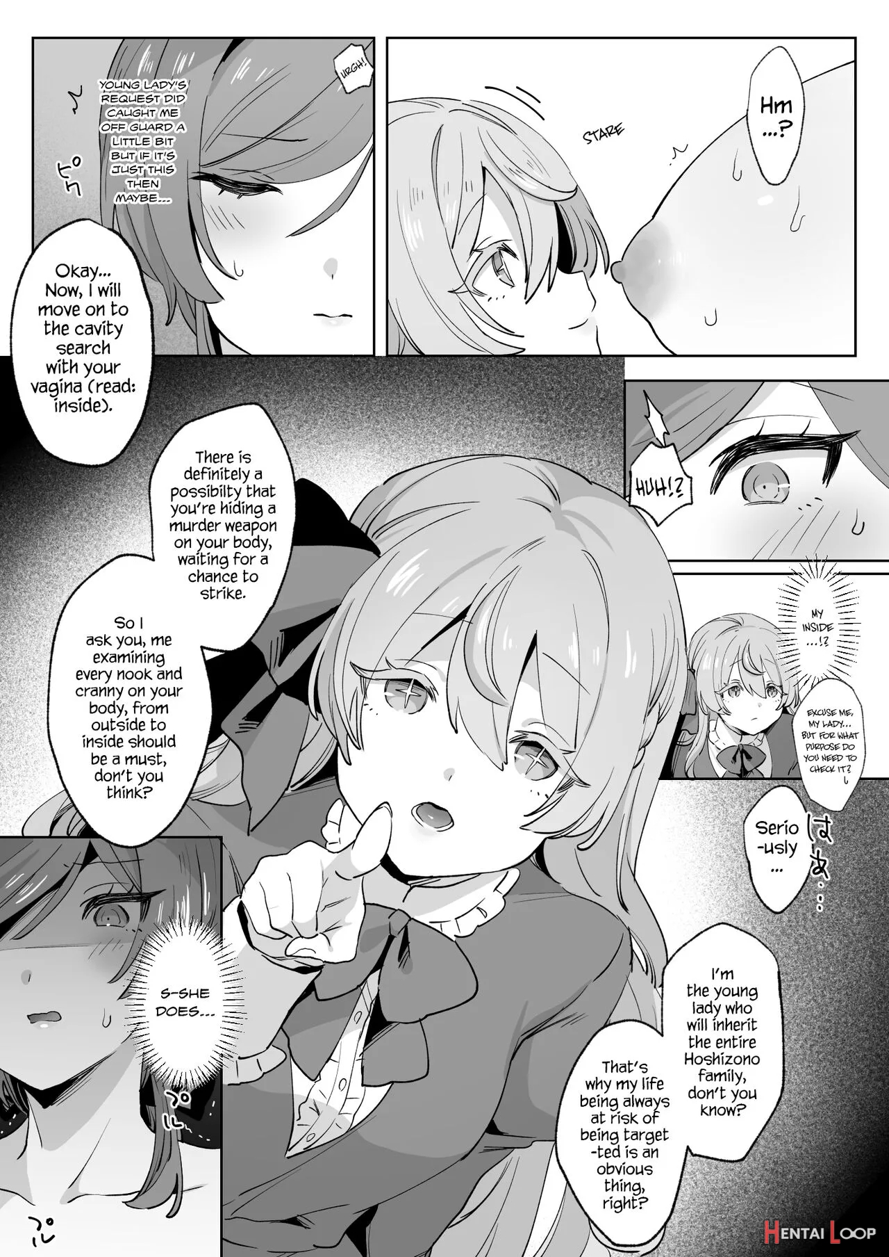 Juujun Ikemen Shitsuji Ga Ojou-sama Ni Dosukebe Kaihatsu Sarechau Hanashi. page 8