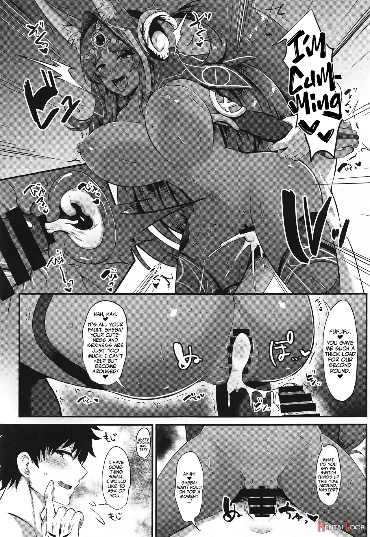 Kemomimi Joou To Mizugi Ecchi page 8