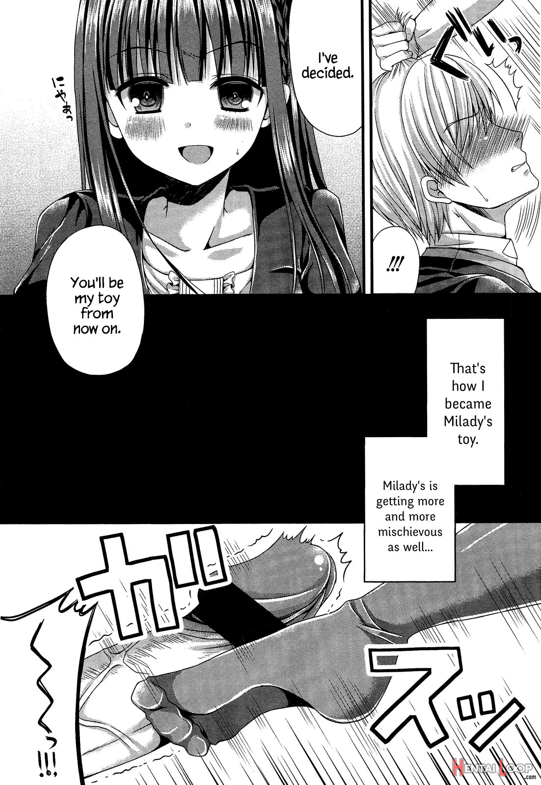 Kichiku Ojou-sama To Geboku Shitsuji page 8