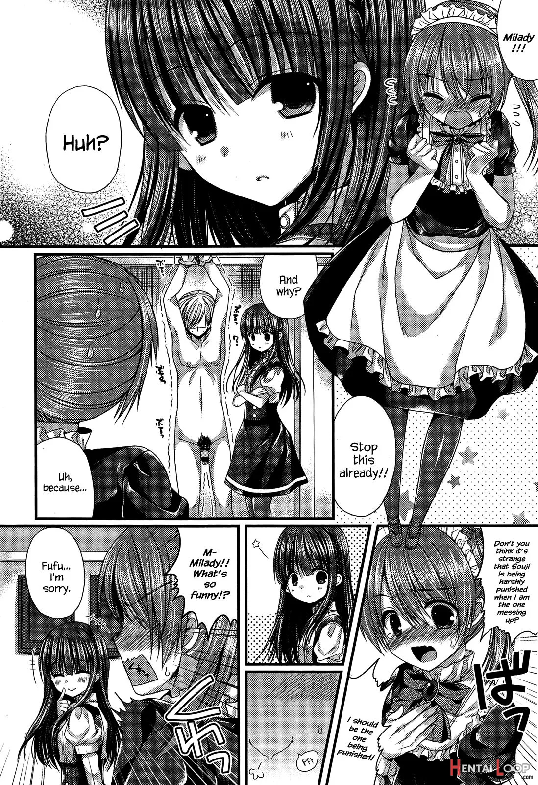 Kichiku Ojou-sama To Maid Kyouiku page 10