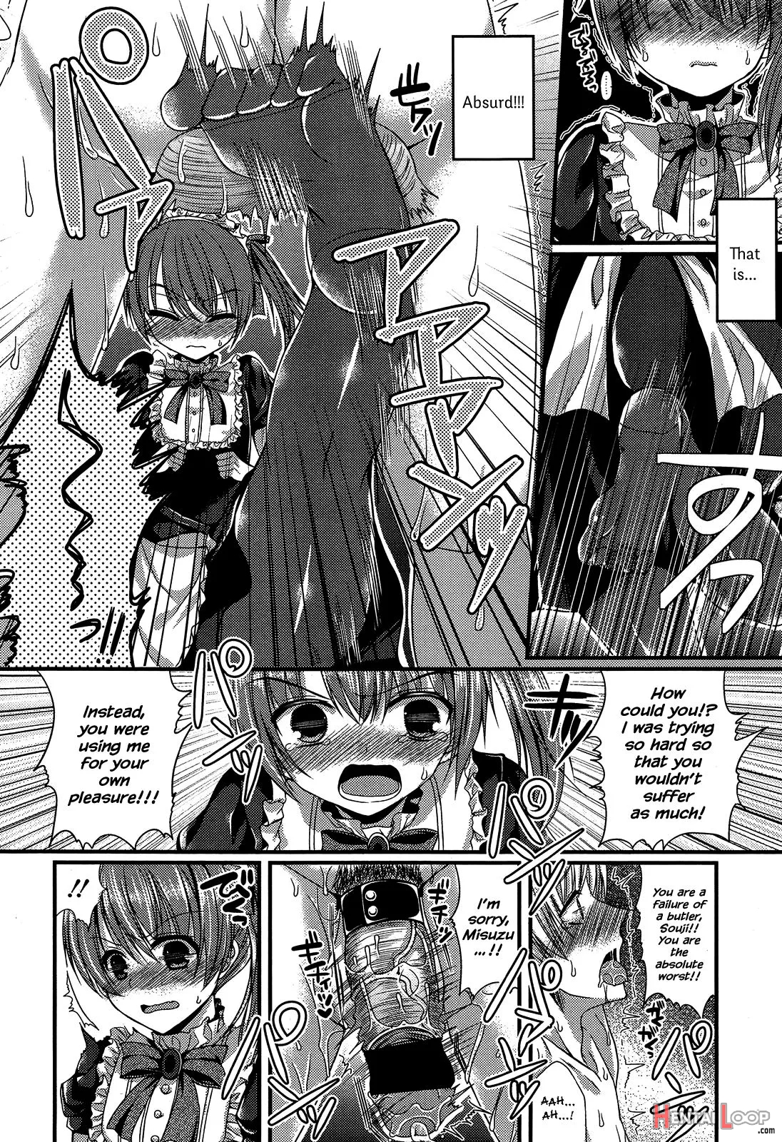 Kichiku Ojou-sama To Maid Kyouiku page 14