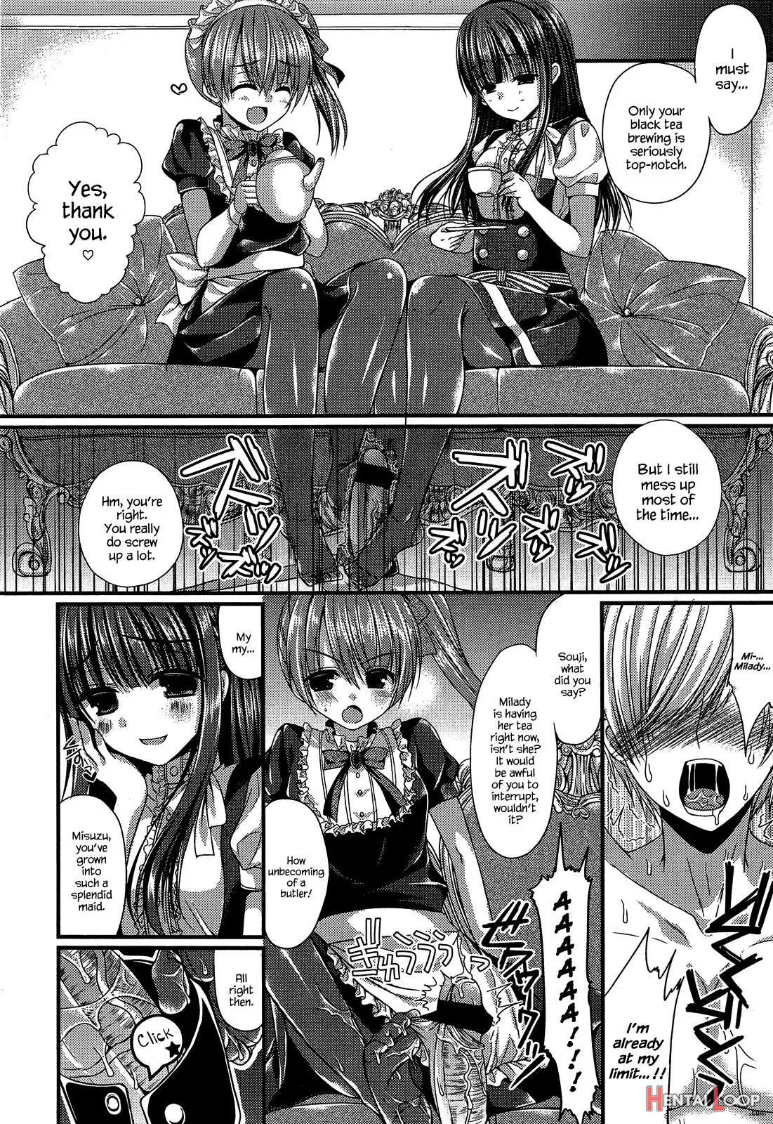 Kichiku Ojou-sama To Maid Kyouiku page 16