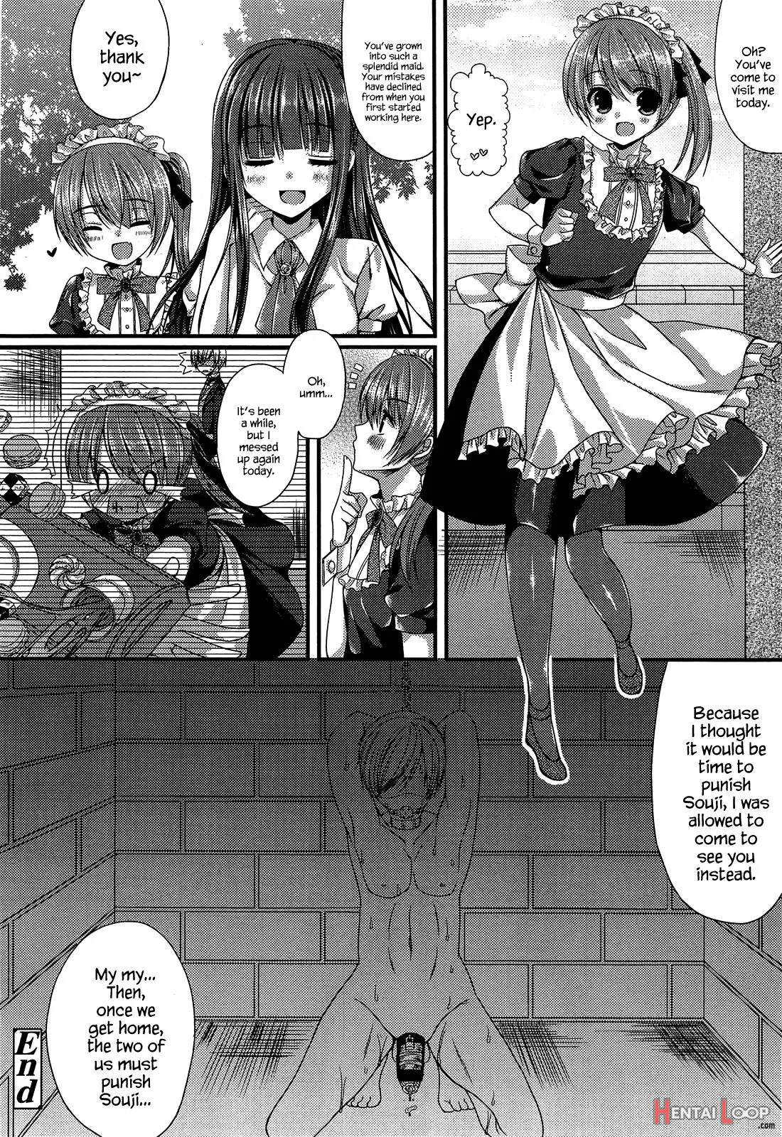 Kichiku Ojou-sama To Maid Kyouiku page 18