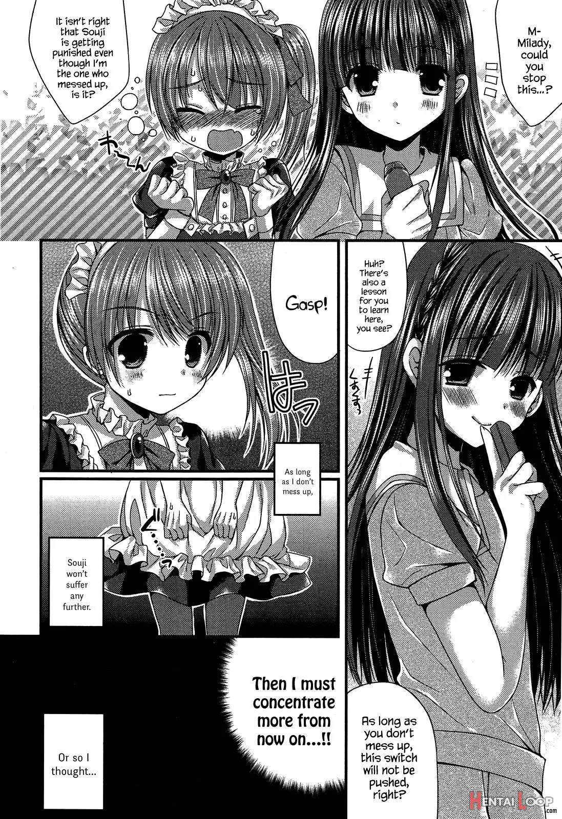 Kichiku Ojou-sama To Maid Kyouiku page 8