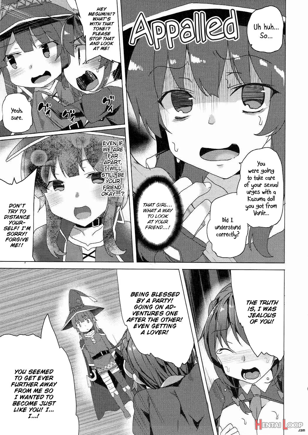 Kono Subarashii Kouma No Musume-tachi To 3p O! page 21