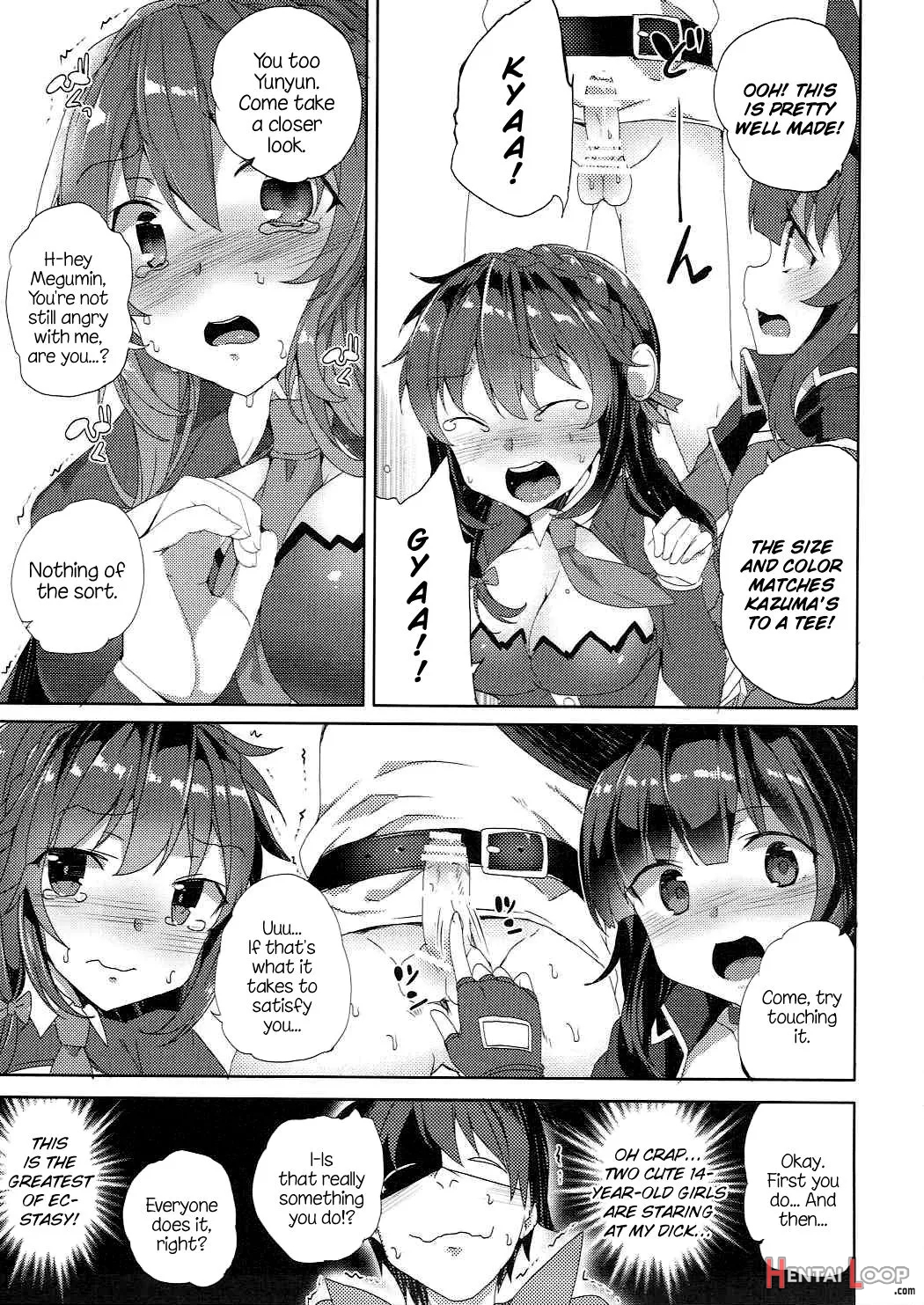 Kono Subarashii Kouma No Musume-tachi To 3p O! page 23