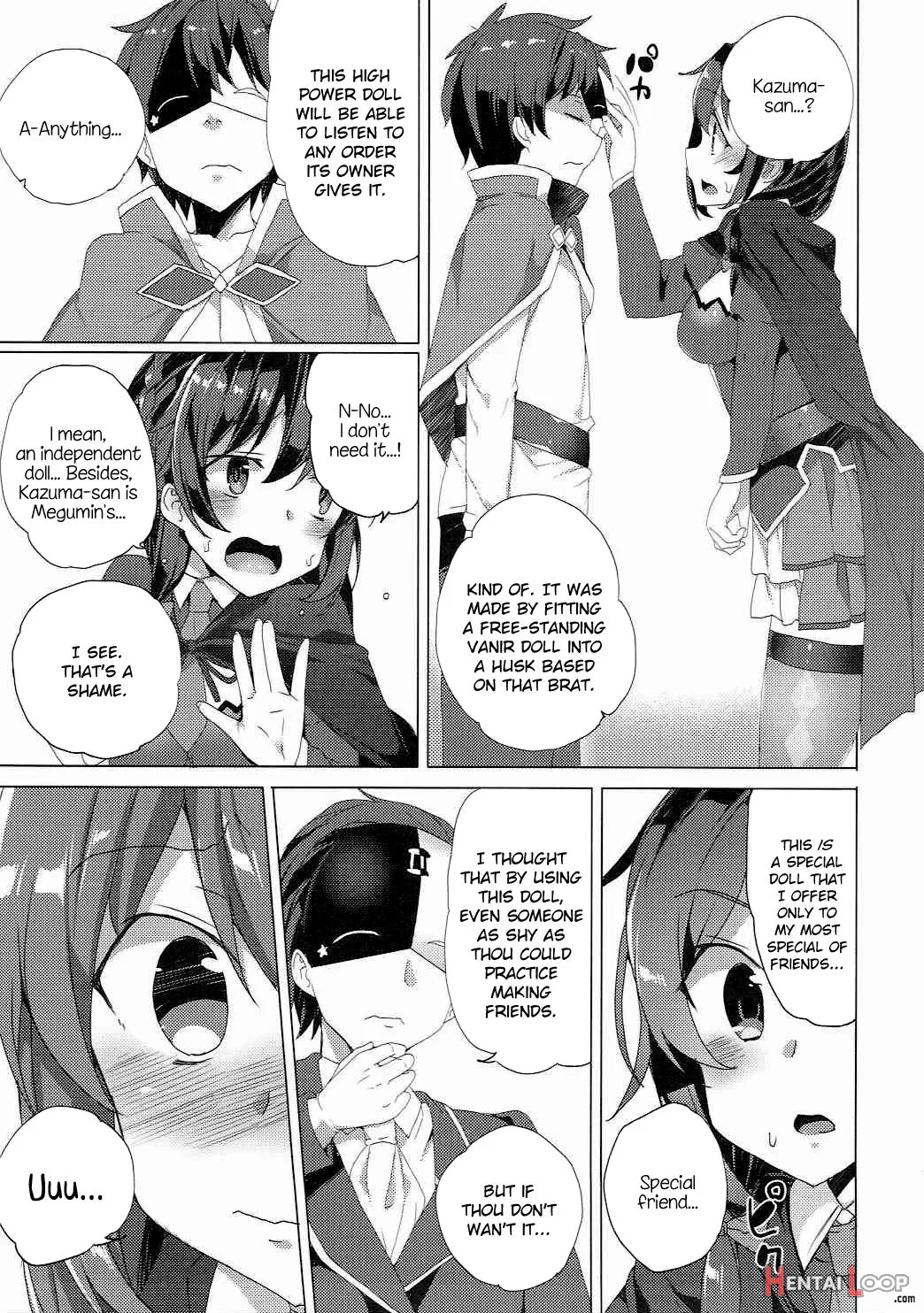 Kono Subarashii Kouma No Musume-tachi To 3p O! page 6