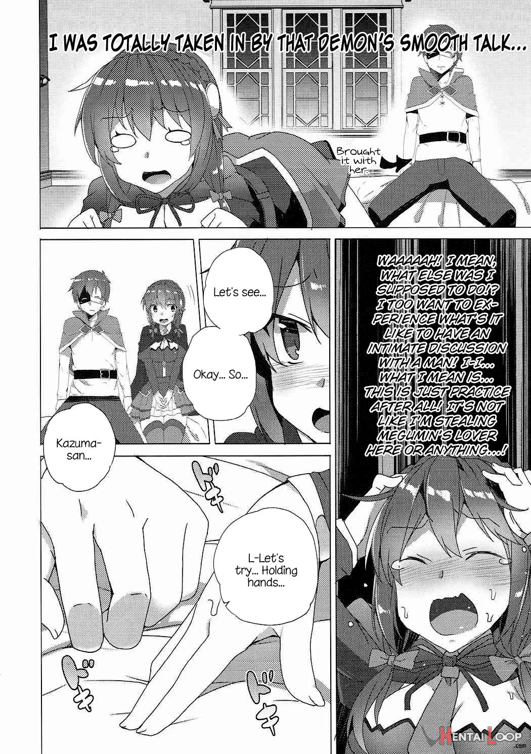 Kono Subarashii Kouma No Musume-tachi To 3p O! page 7