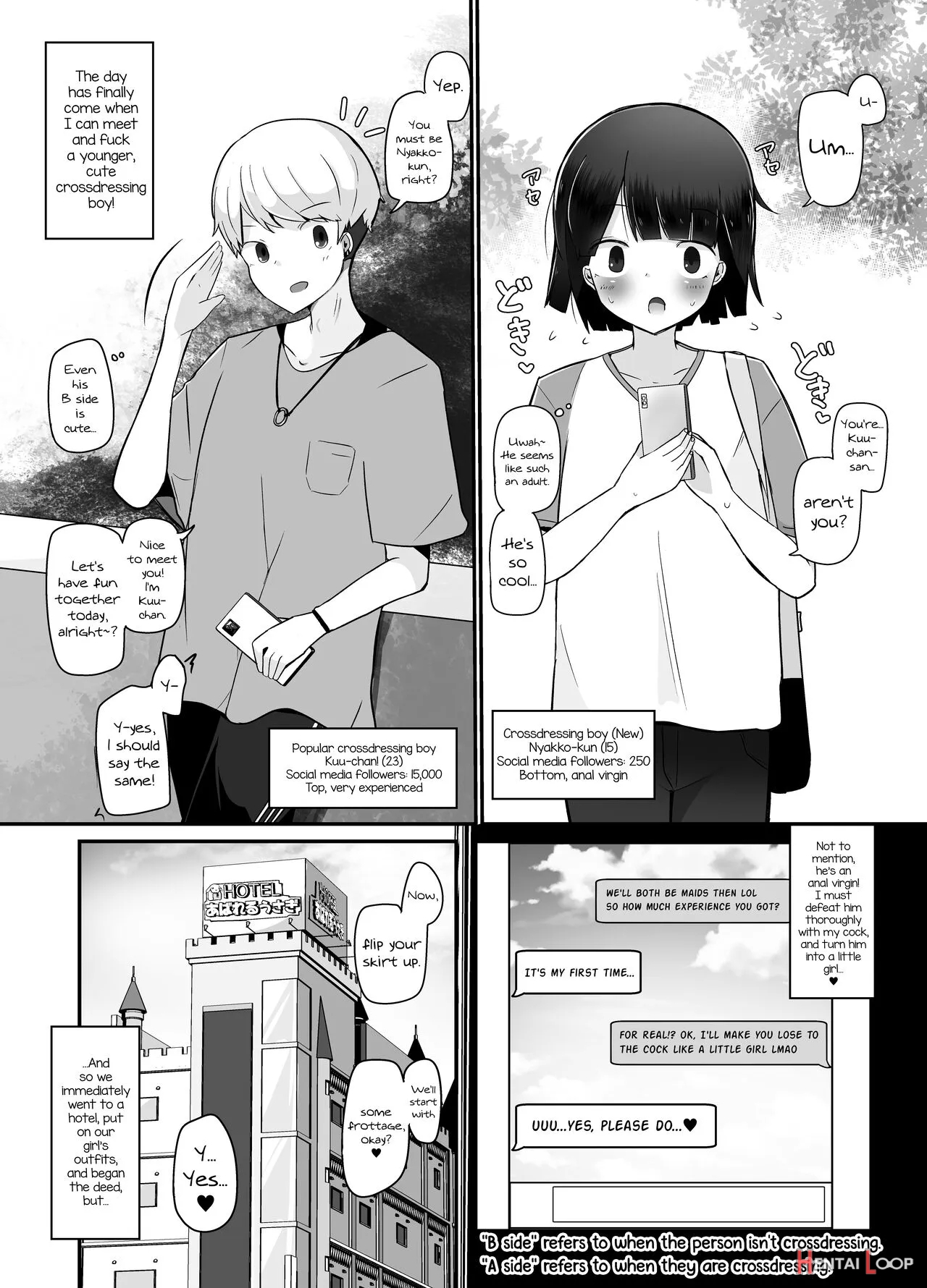 Kyokon Otokonoko Tanpenshuu page 8