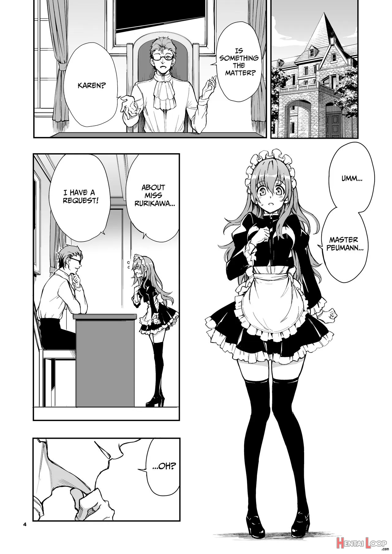 Maid Kyouiku. 6 -botsuraku Kizoku Rurikawa Tsubaki- page 3