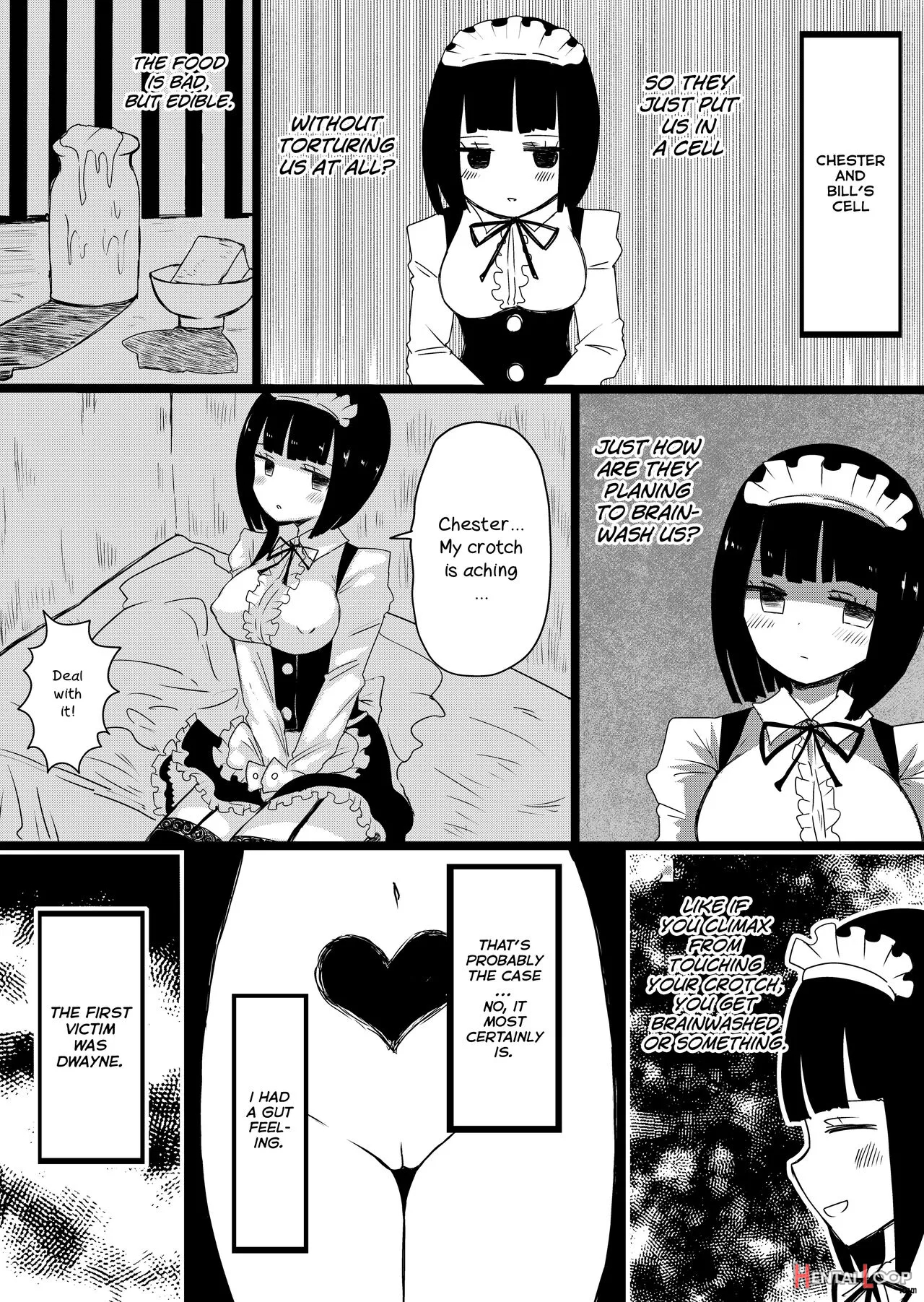 Maid No Kawa Prototype page 18