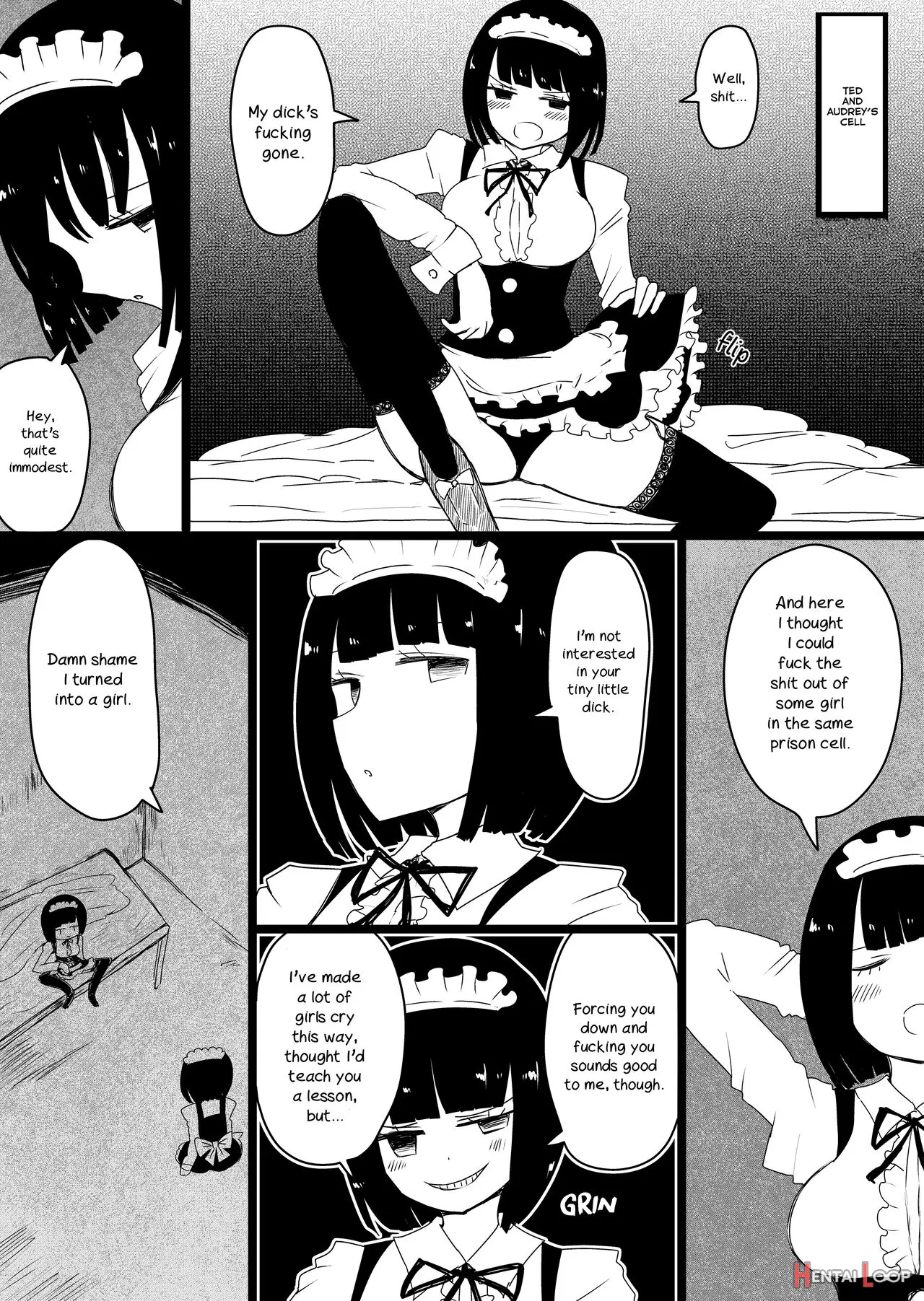 Maid No Kawa Prototype page 9