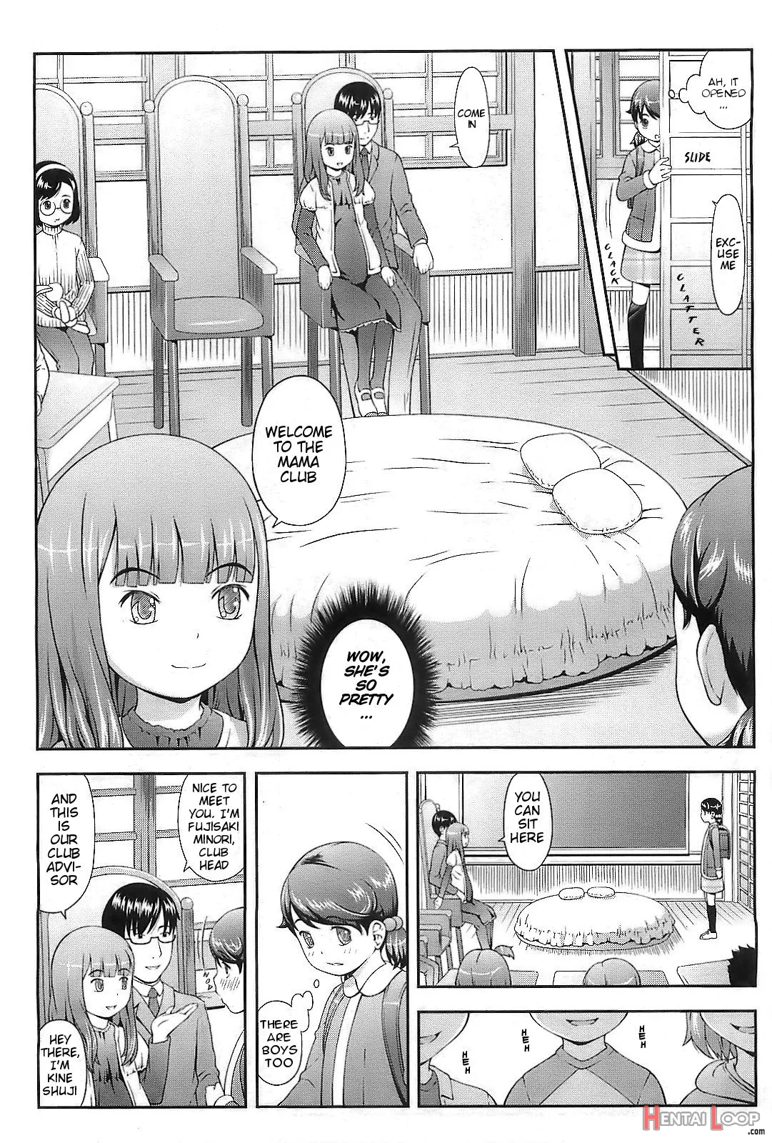 Mama Club E Youkoso Ch. 1 page 9