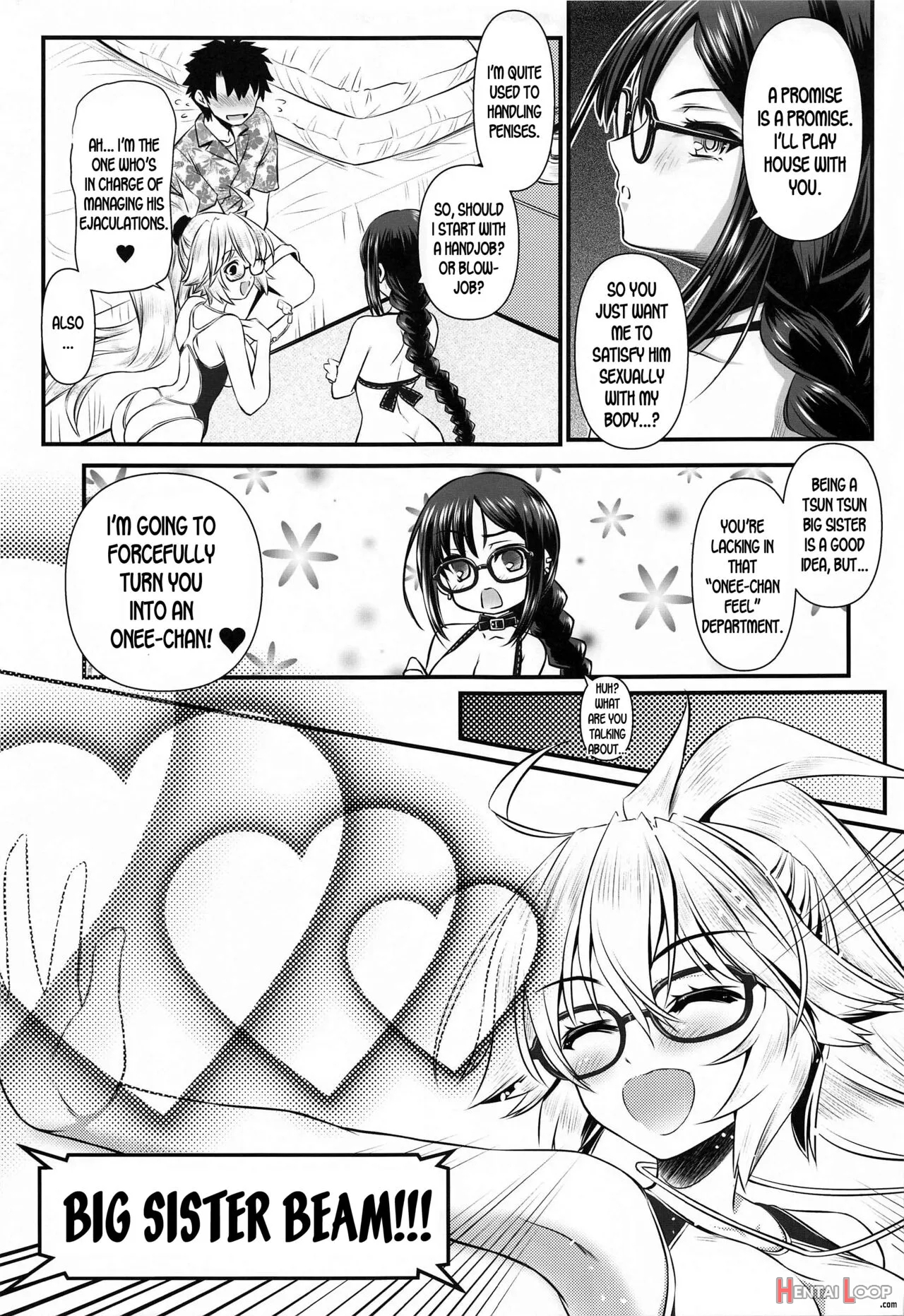 Megane Senpai Onee-chan page 4