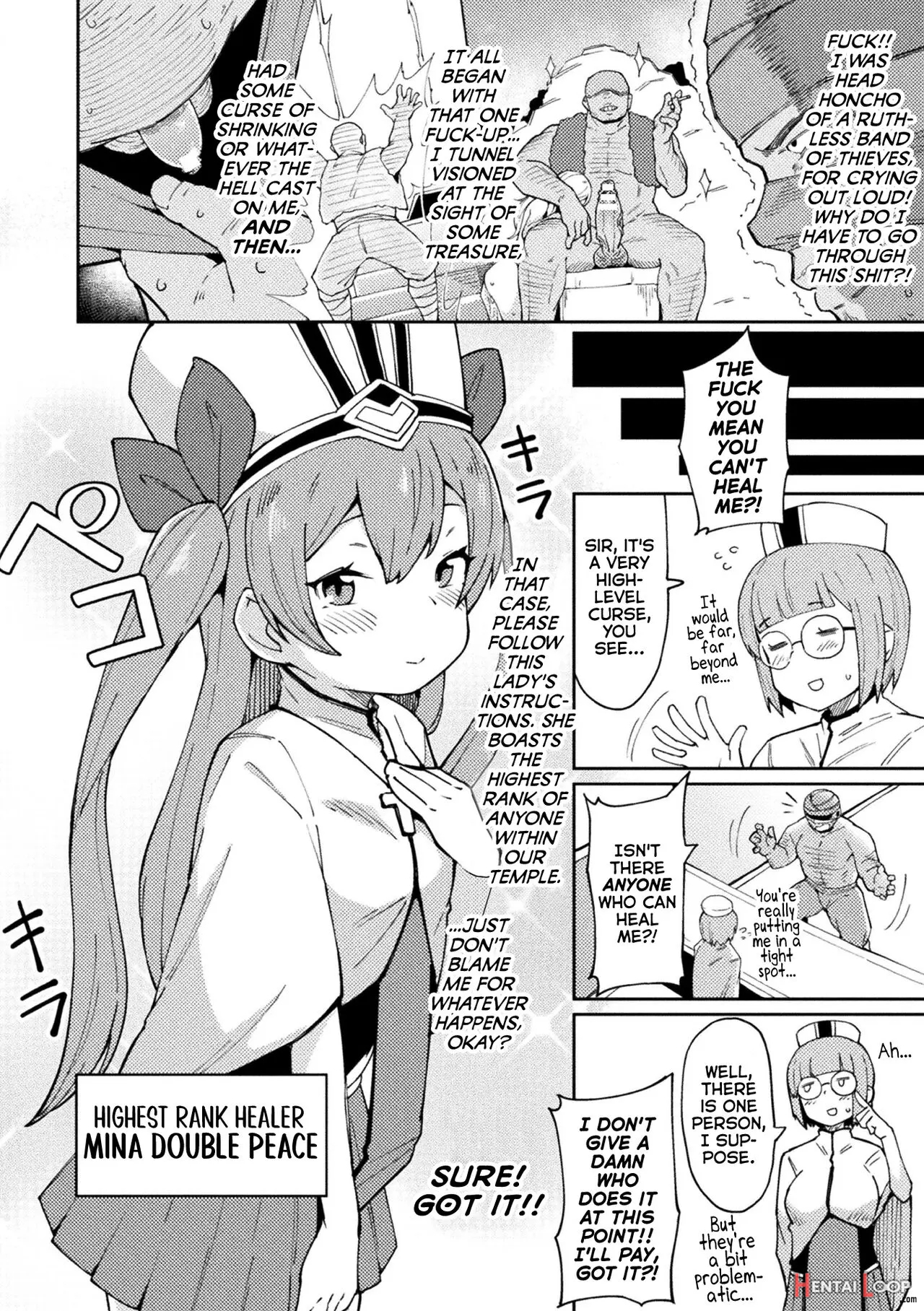 Mesugaki Healer Wakarase Onaho Tenshoku! page 2