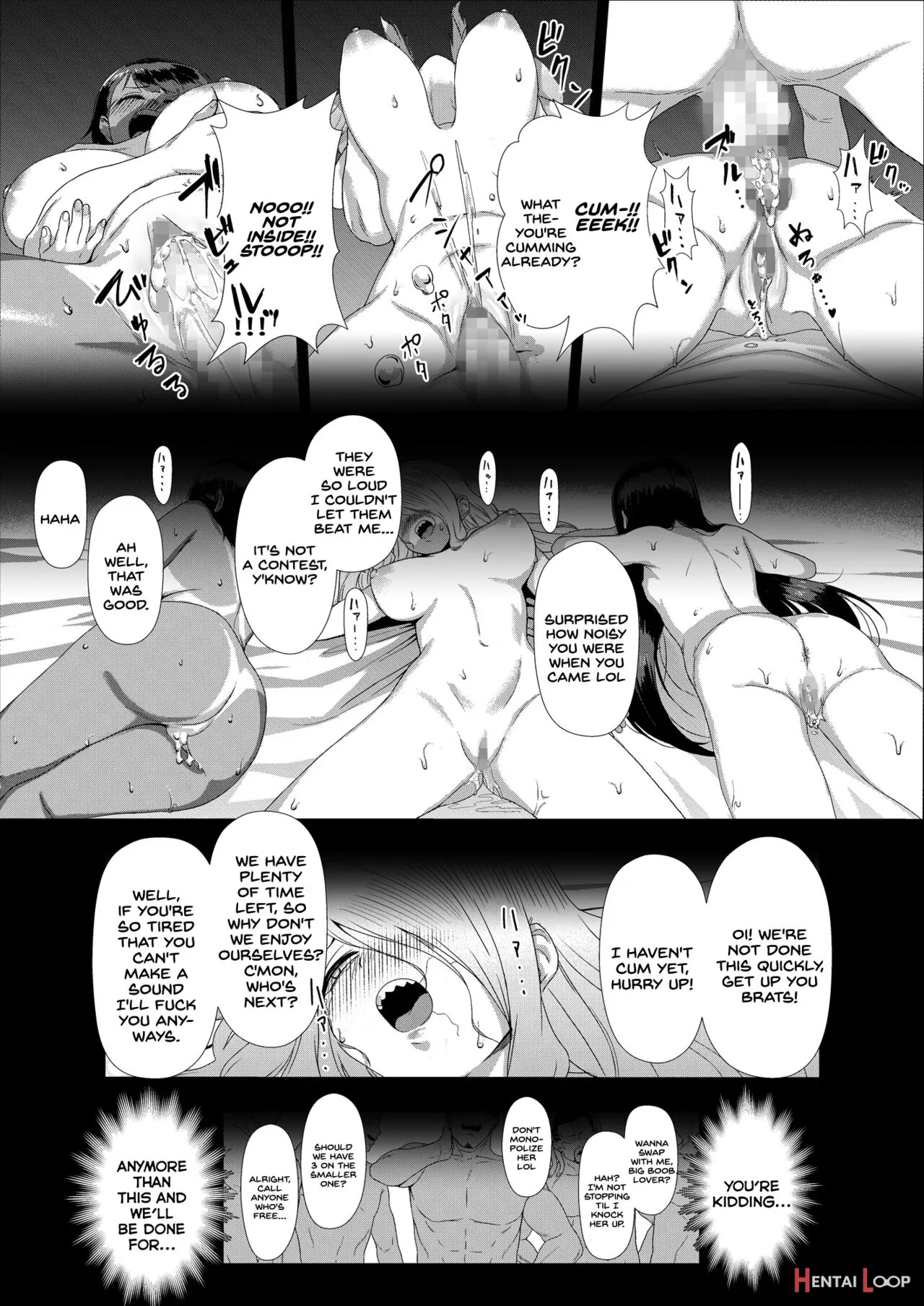 Mesugaki Tai Mob Oji page 34