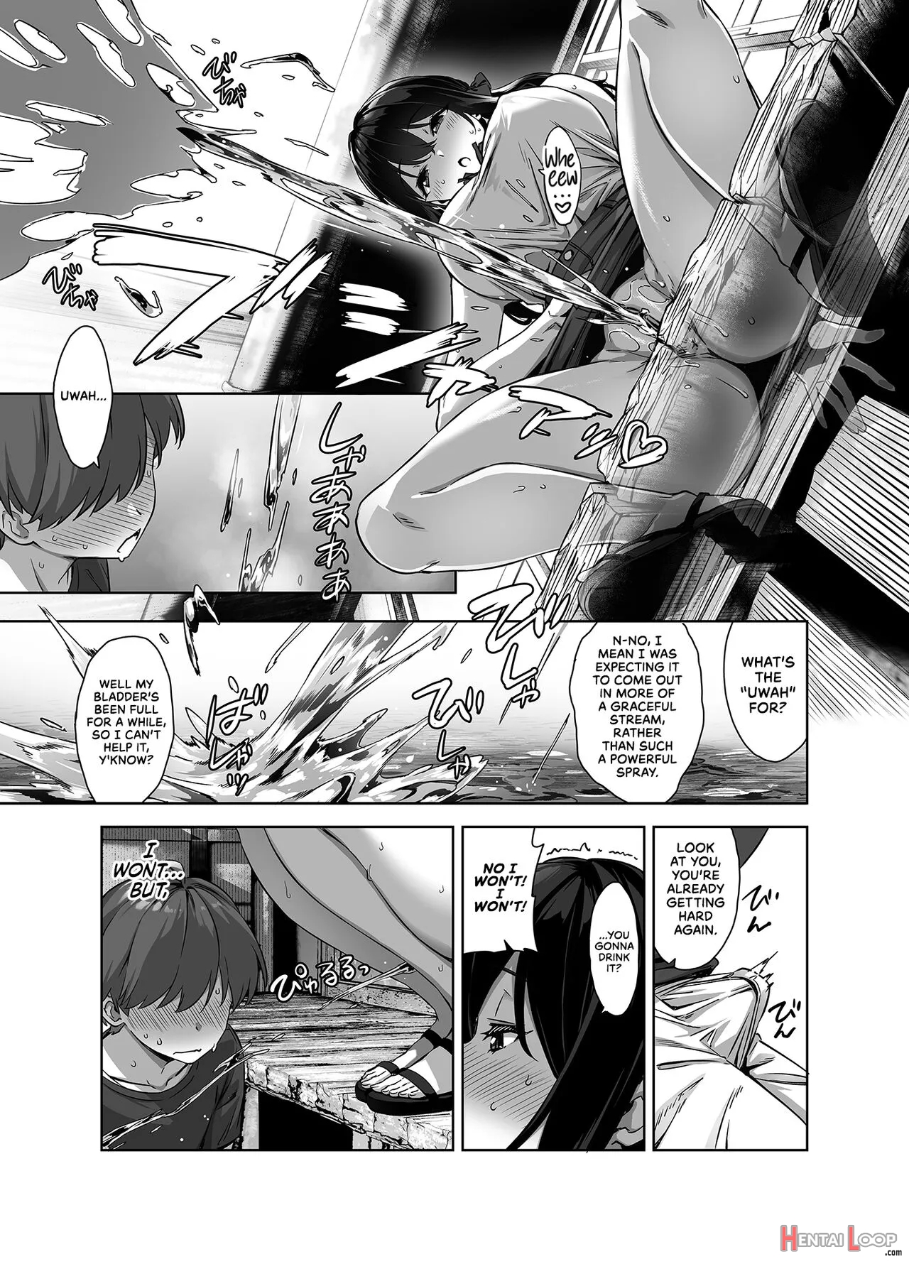 Natsu To Inaka To Yuuwaku Shite Kuru Dekkai Oshiego - Decensored page 34