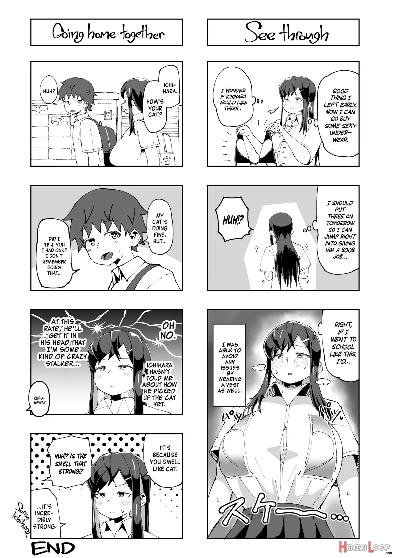 Naze Ka Paizuri Shite Kureru Classmate page 38